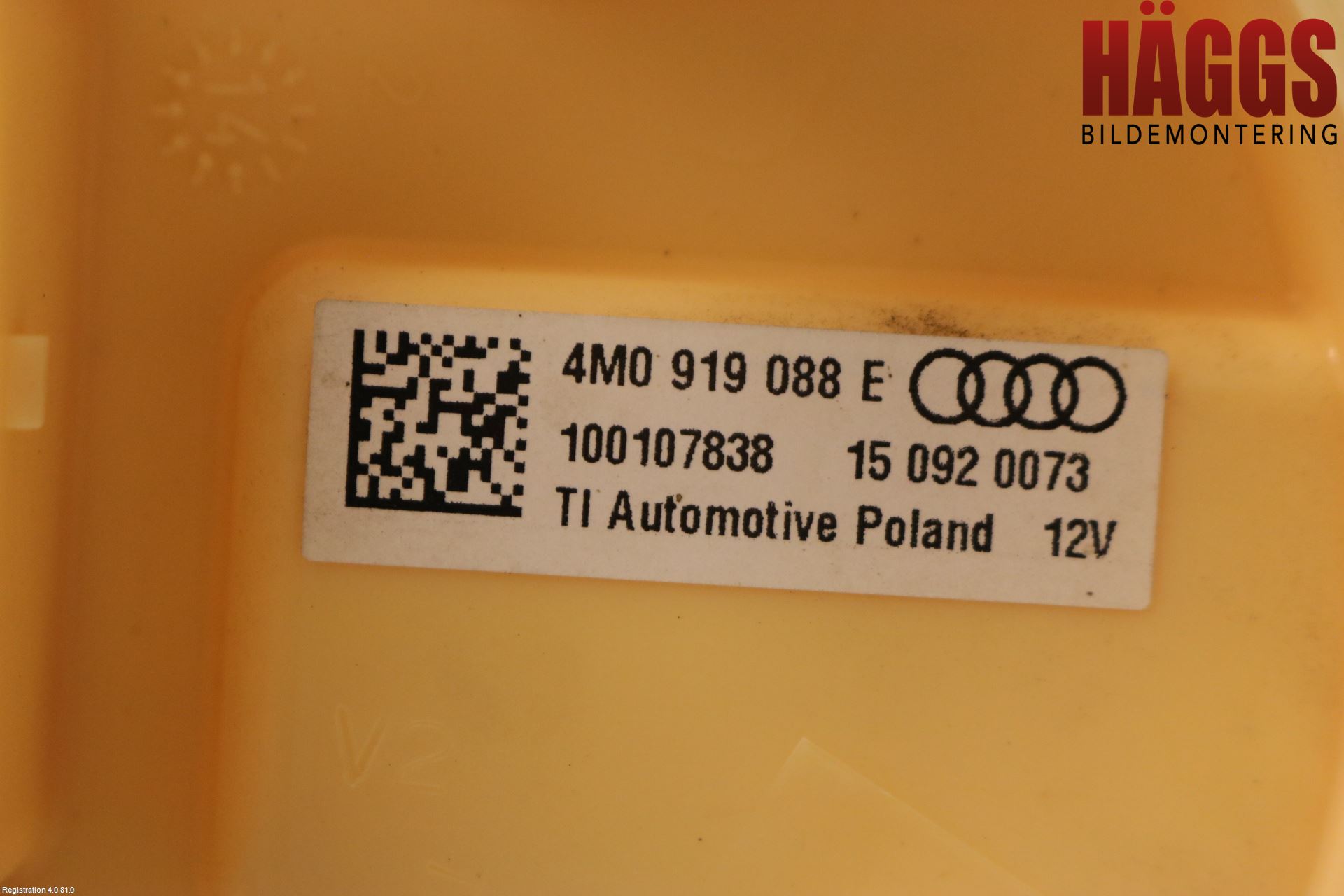 Audi Q7/SQ7 Bränslepump El