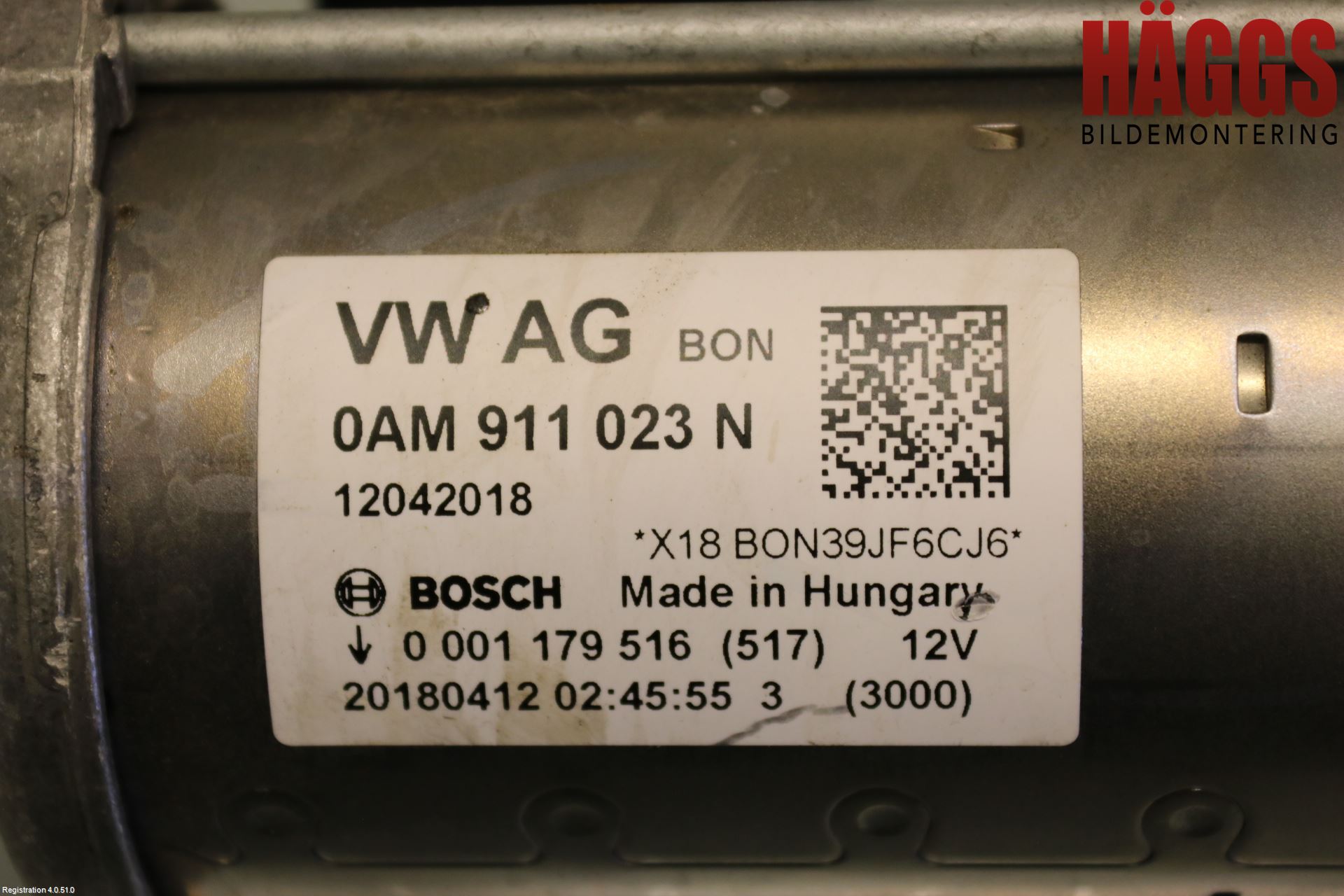 Volkswagen VW GOLF / E-GOLF VII 13-20 Startmotor