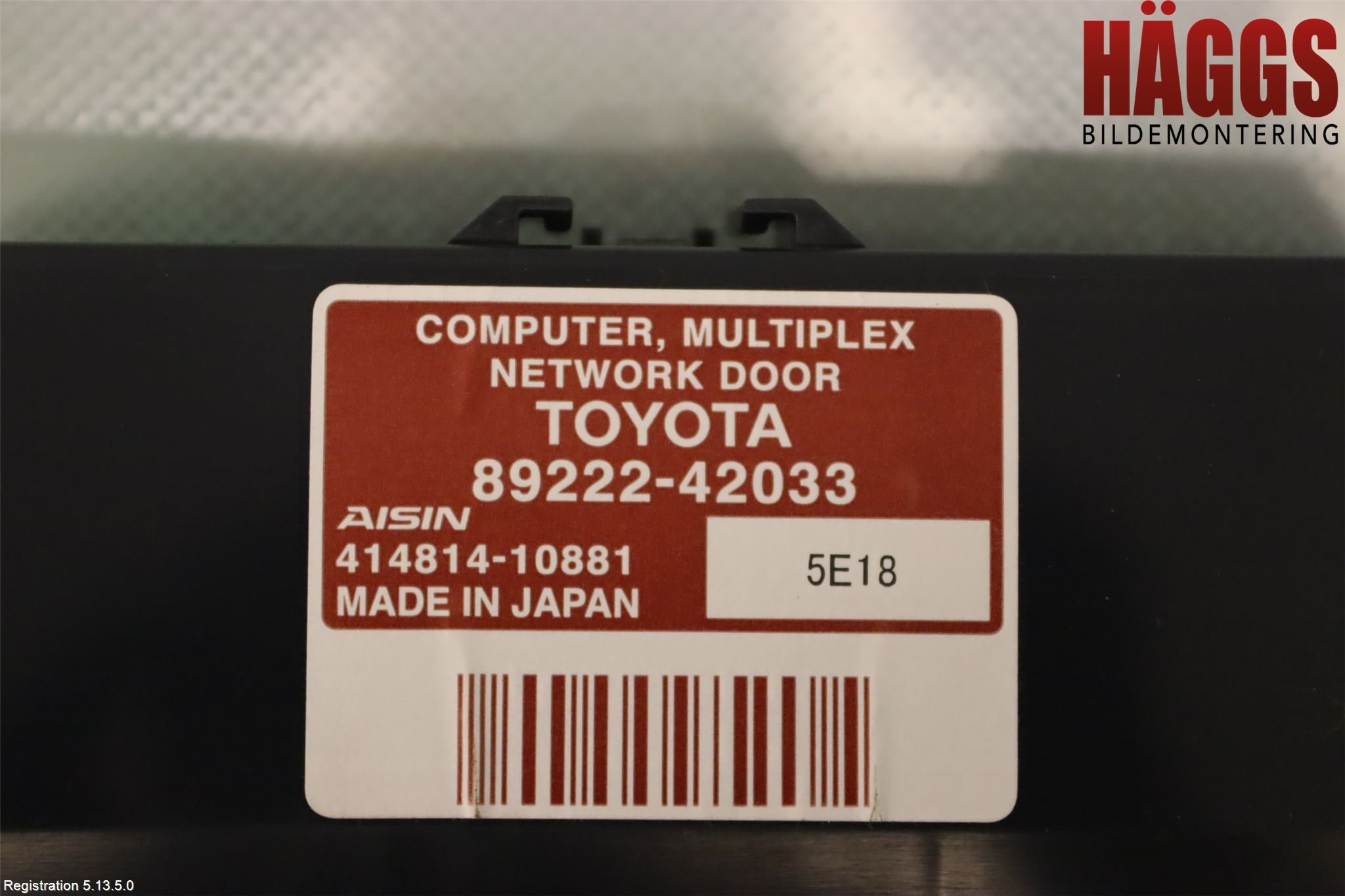 Toyota RAV4 13-18 Styrenhet Baklucka