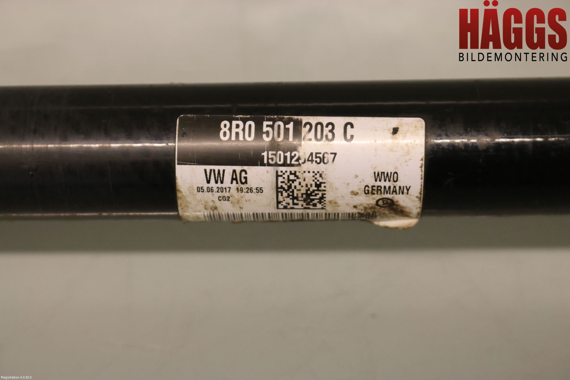 Audi A6 ALLROAD 12-18 Drivaxel Bak Höger