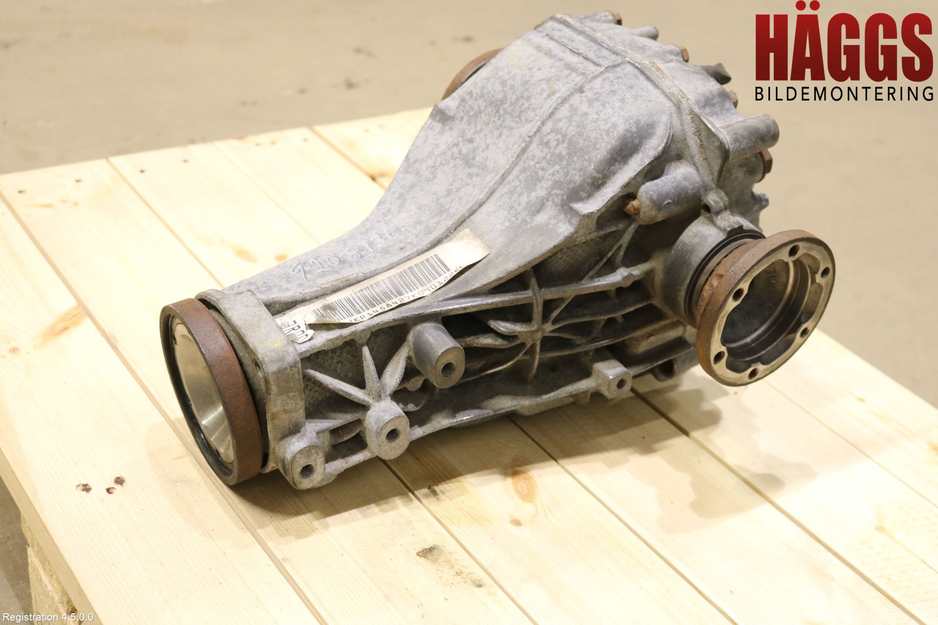 Audi A4/S4 08-11 Bakväxel-Diff