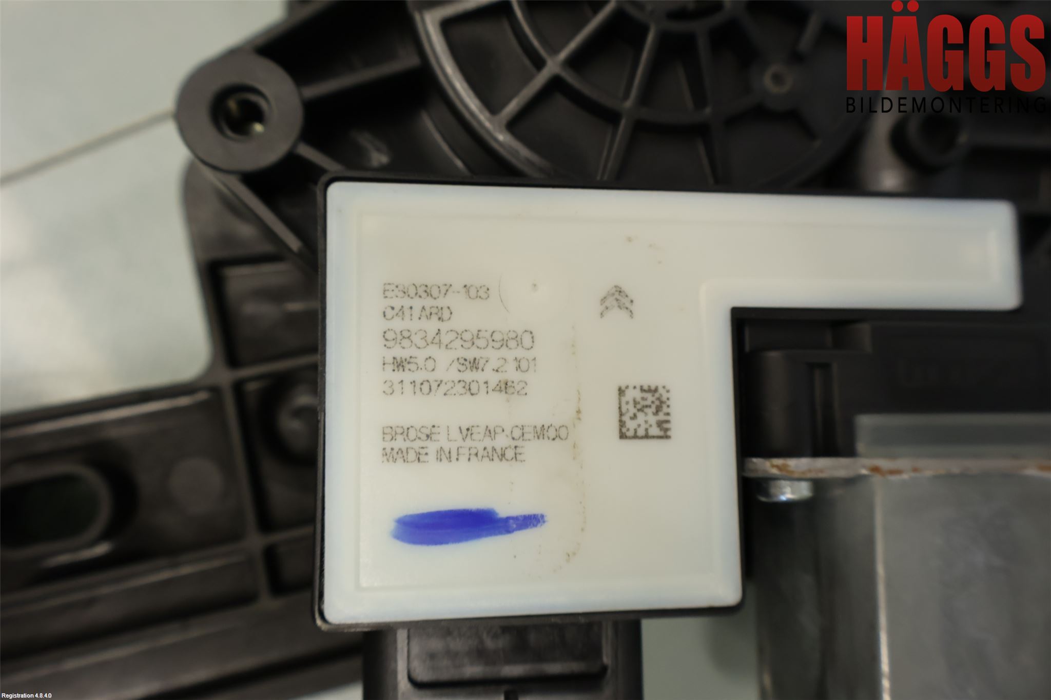 Citroen C4/E-C4 C4X/E-C4X III 21- Fönsterhiss El Kompl