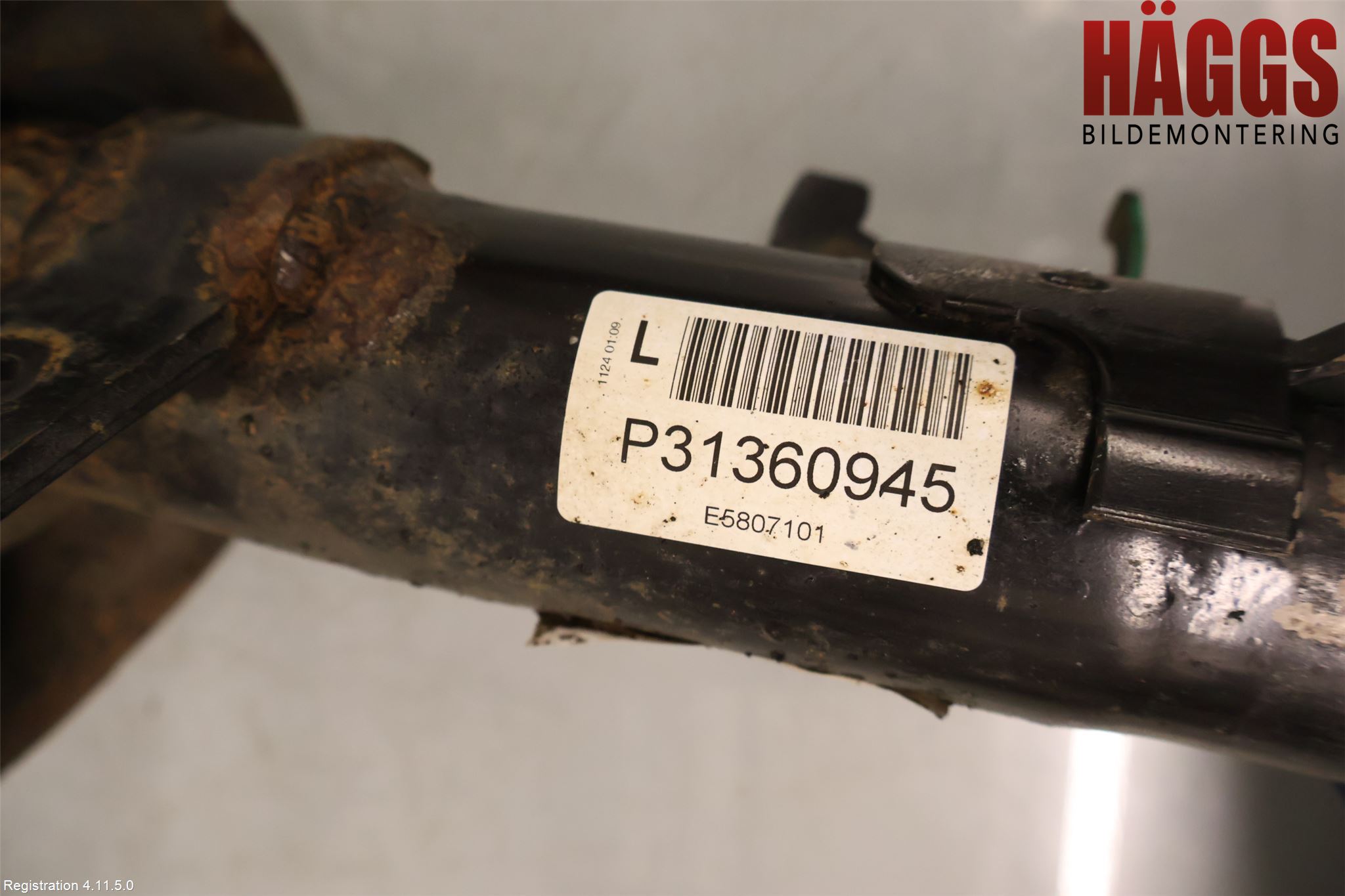 Volvo V40 12-19 Fjäderben Fram Vänster