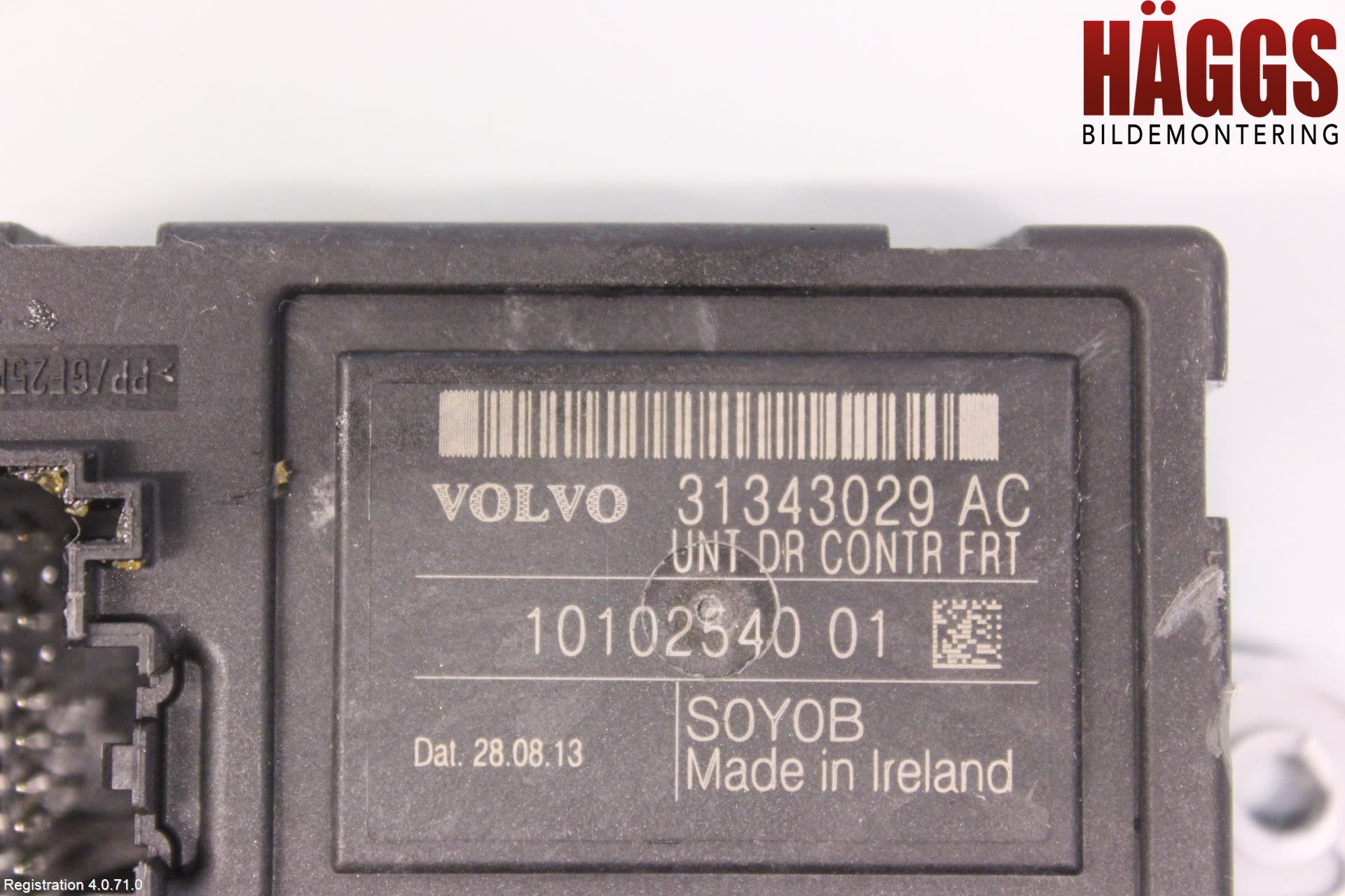 Volvo V70 14-16 Styrenhet Dörr