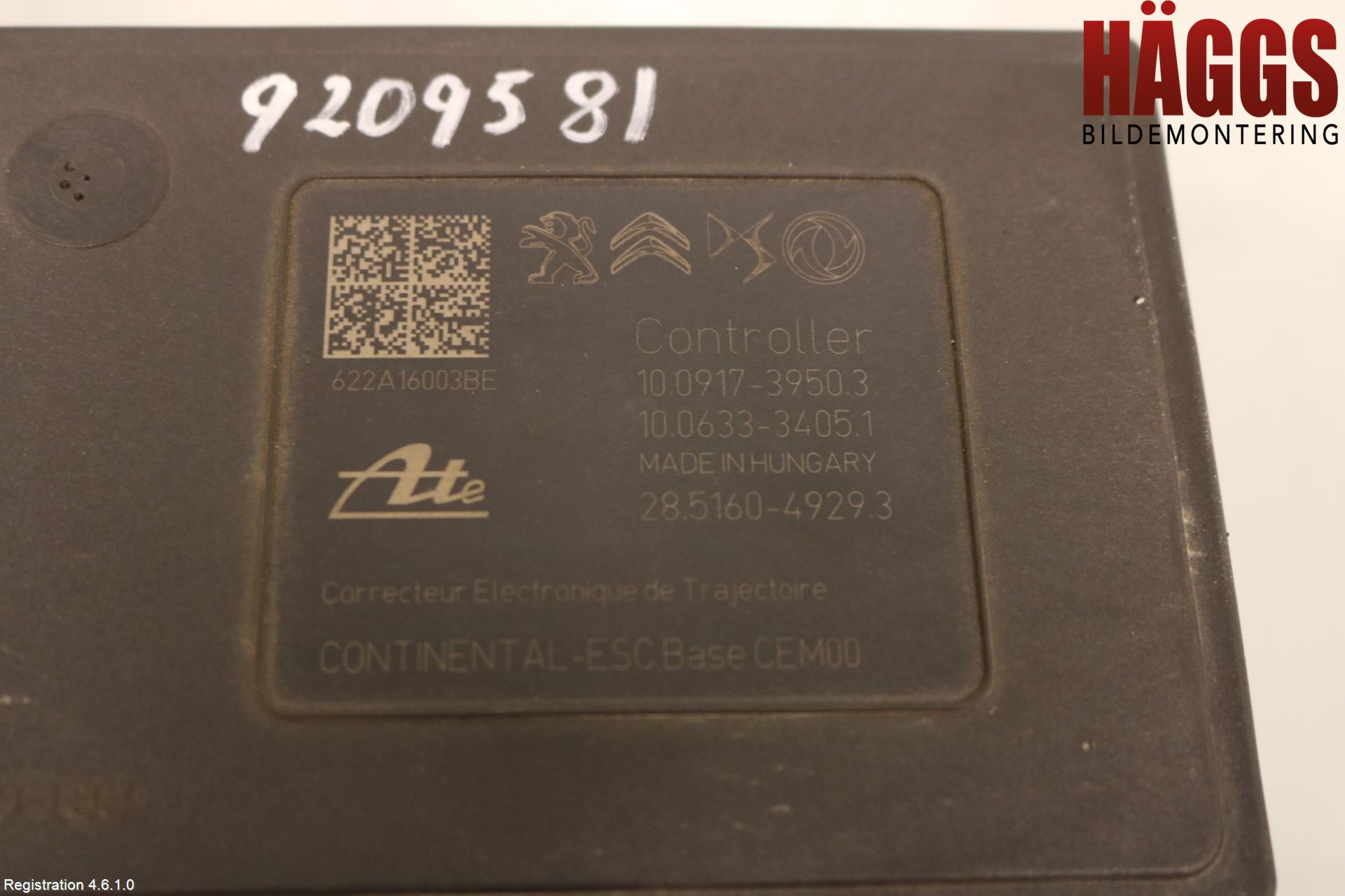 Peugeot 208/E-208 20- Abs Hydraulaggregat