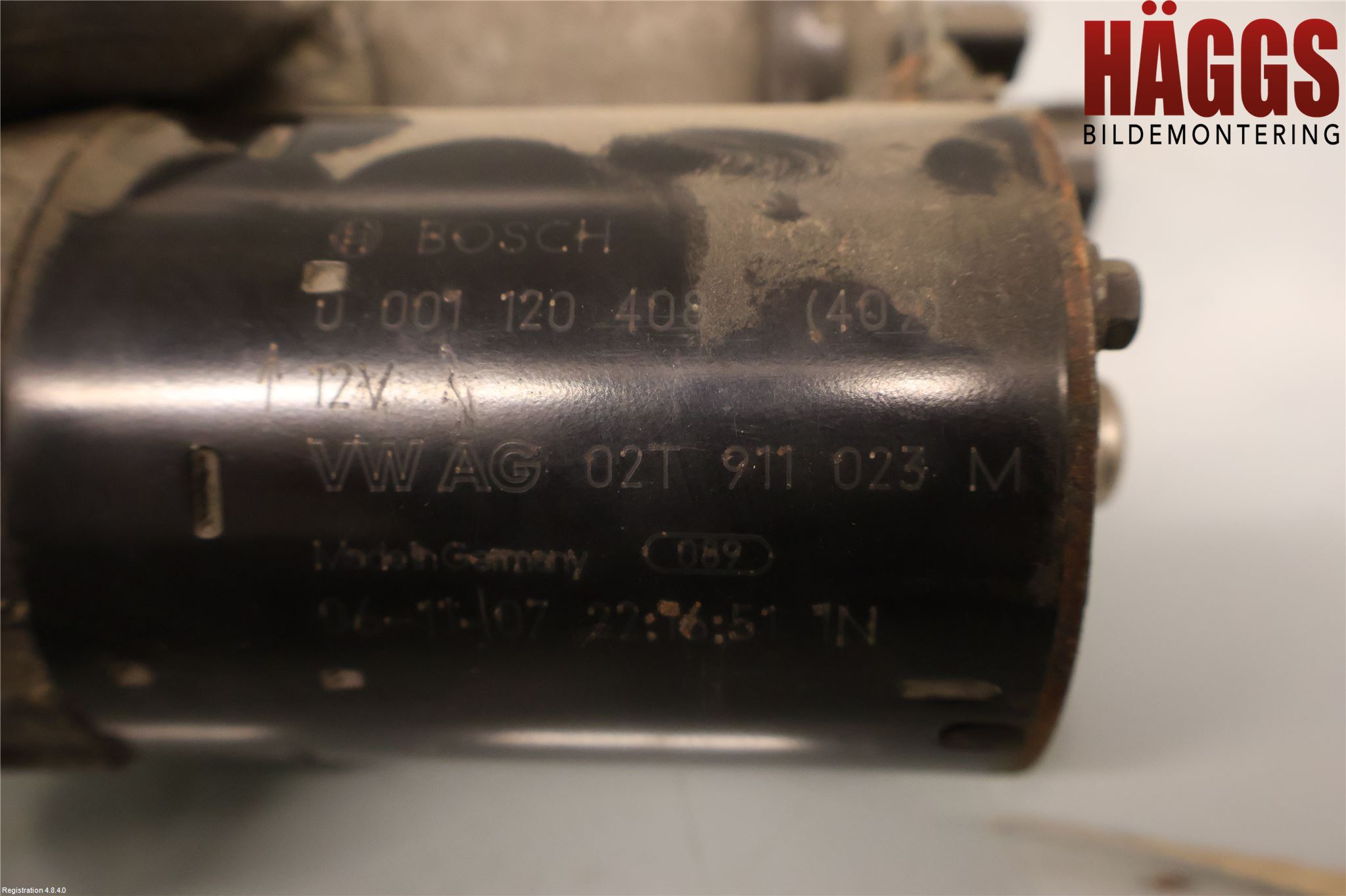 Volkswagen VW GOLF V 04-09 Startmotor