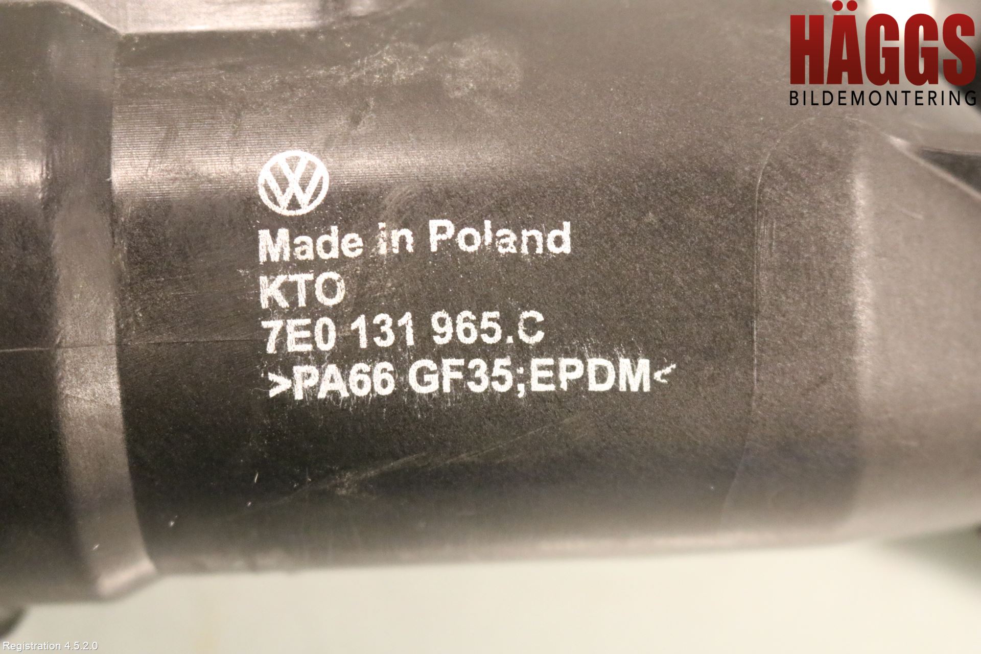 Volkswagen VW TRANSP/CARAVELLE (T6) 16-22 Bränslepåfyllnrör-Slang