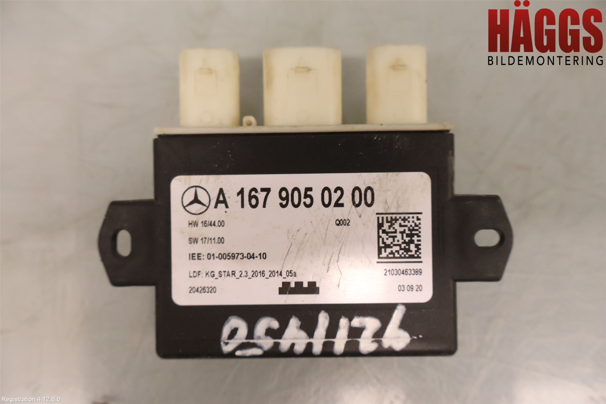Mercedes-Benz MB CLA-KLASS (C118/X118) 19- Styrenhet Baklucka