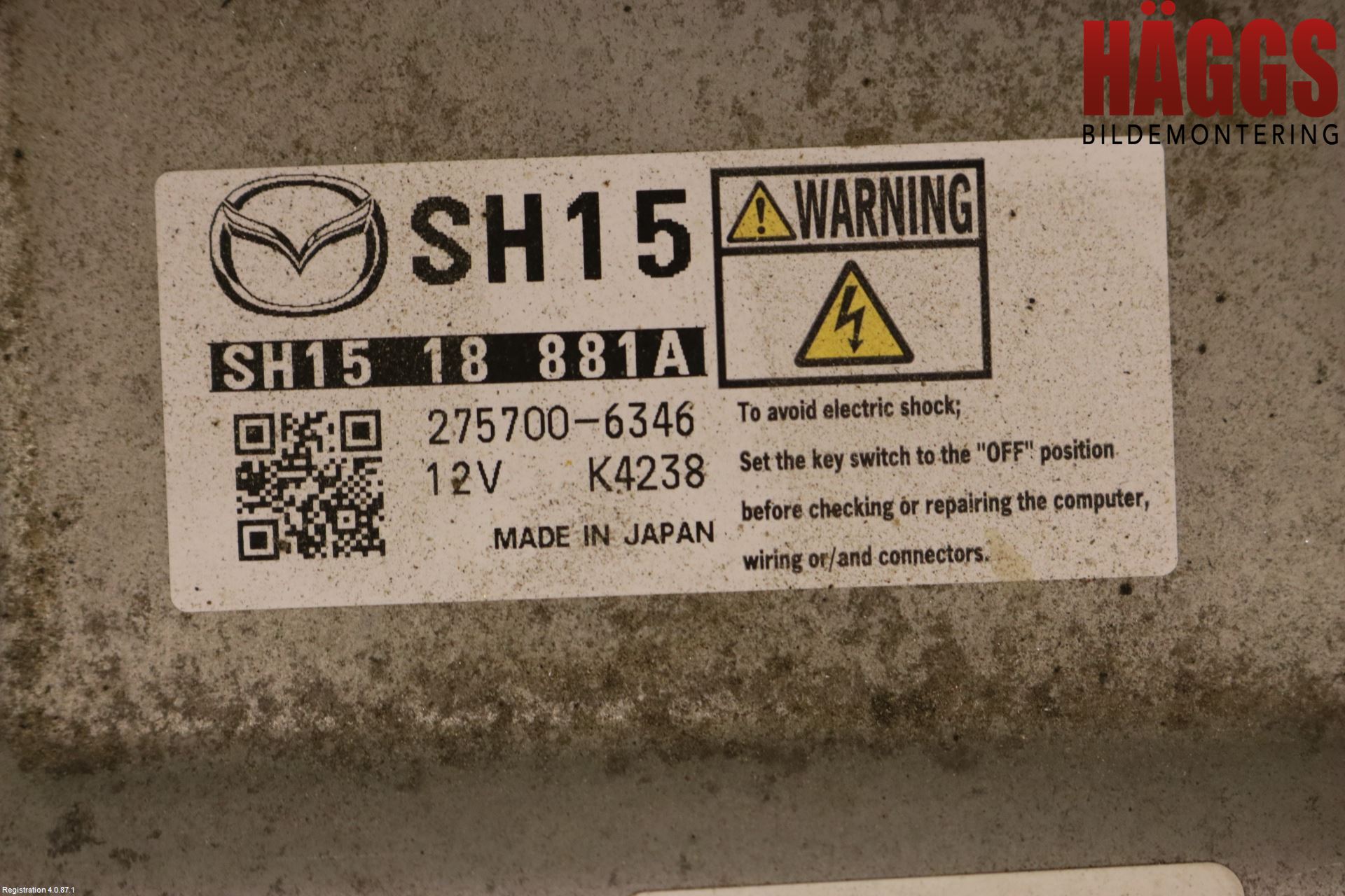 Mazda 6 13- Styrenhet Inspump Diesel