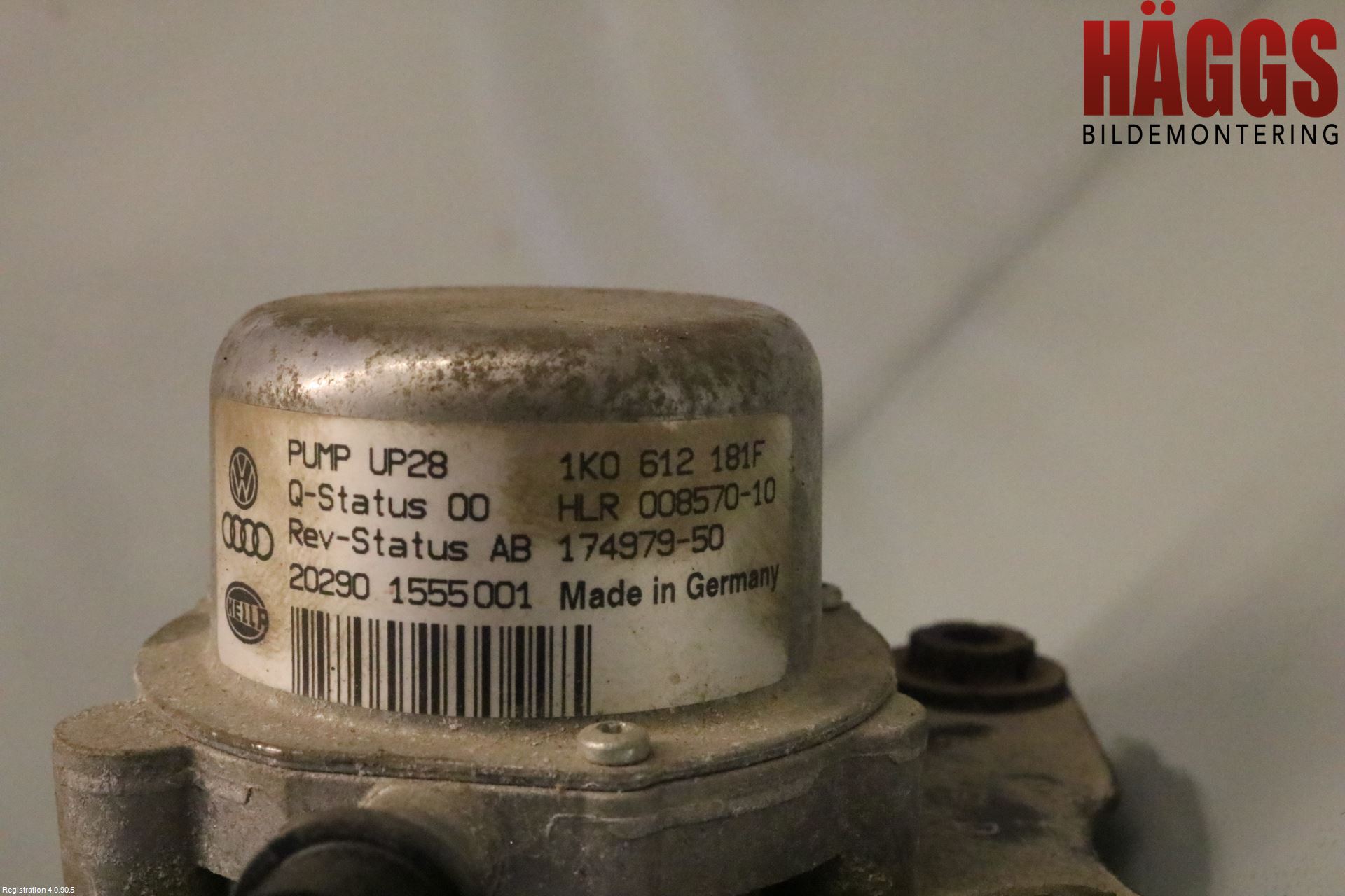 Skoda FABIA 15-21 Vakuumpump