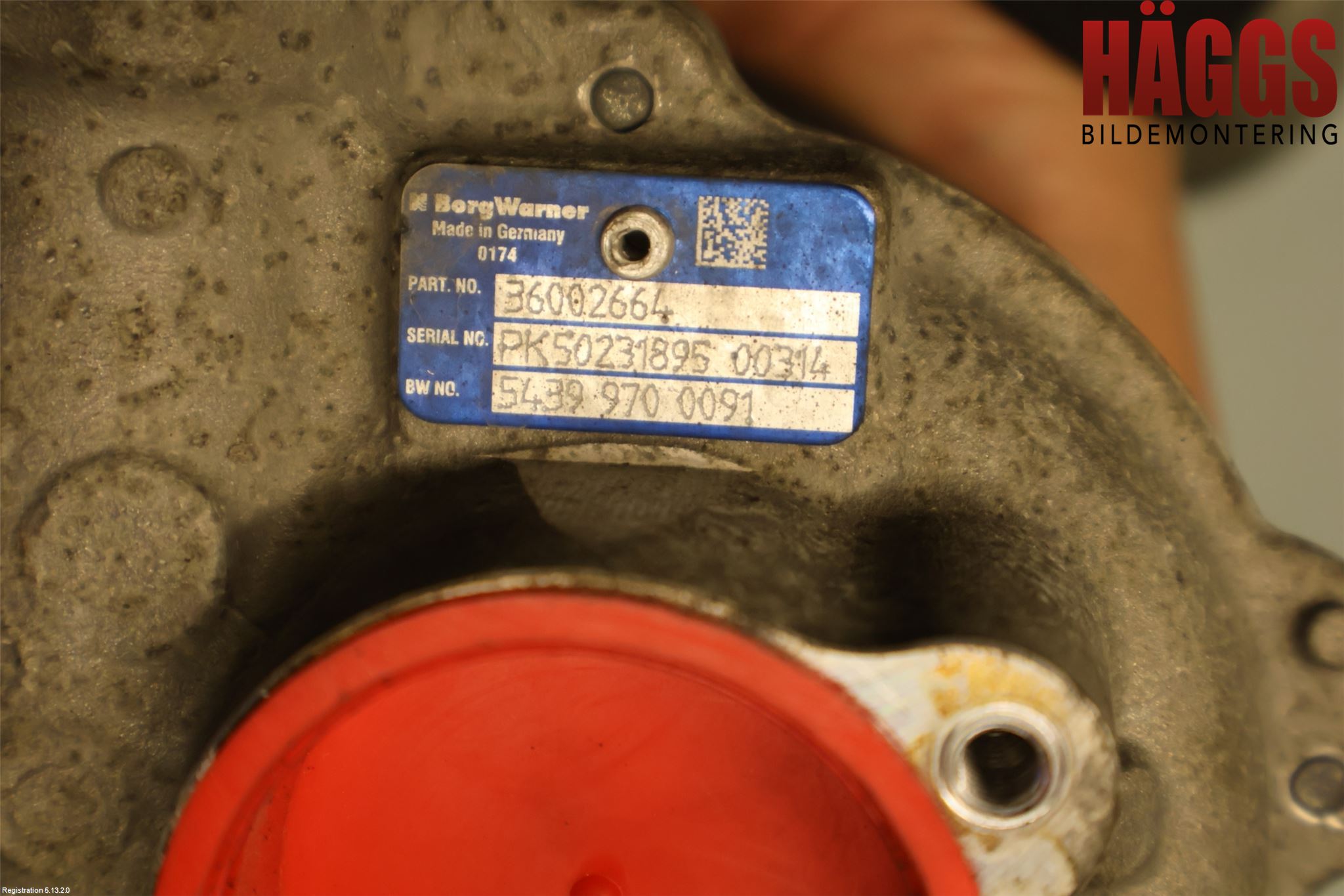 Volvo XC70 14-16 Turboaggregat