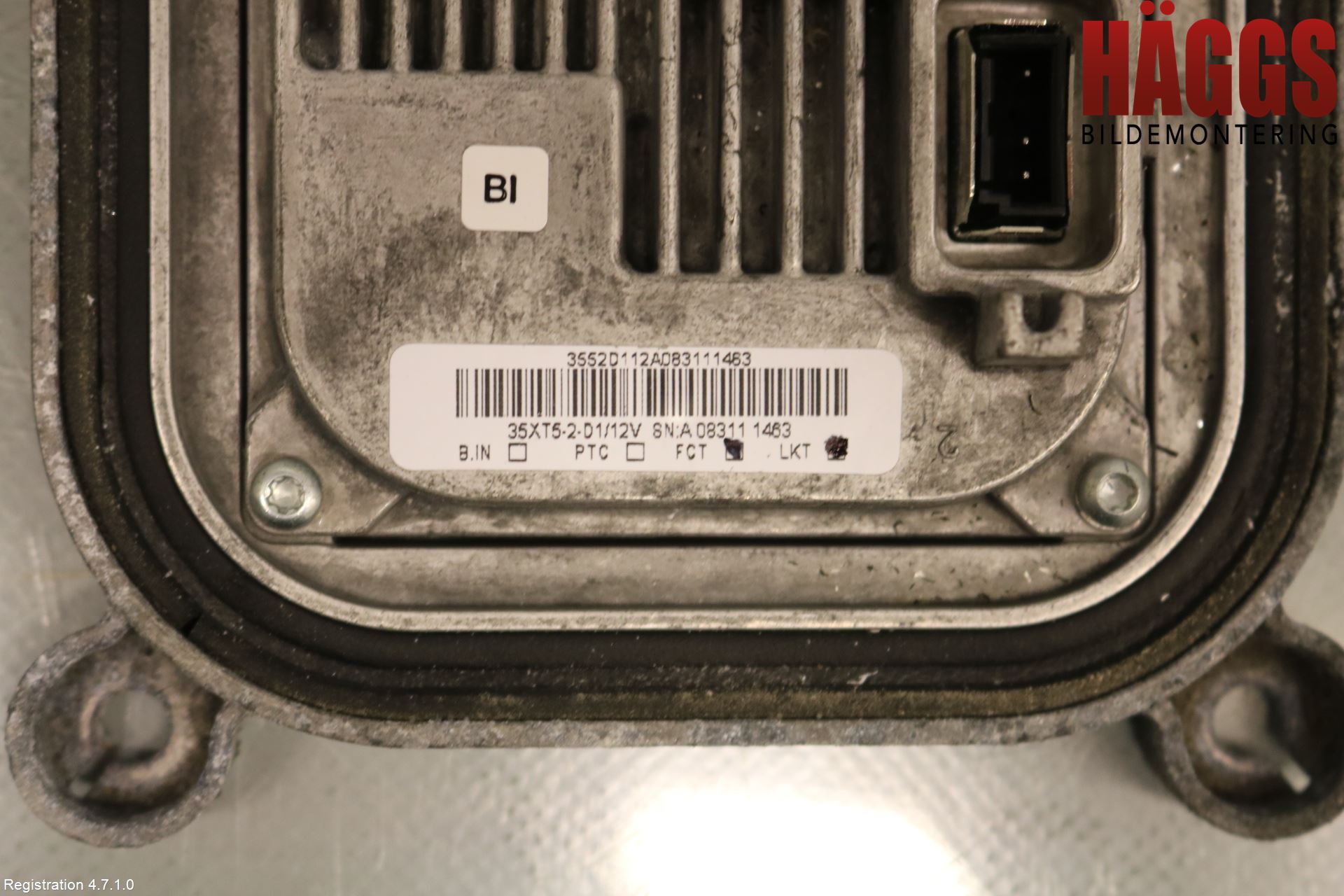 Ford FOCUS 08-11 Styrenhet Strålkastare