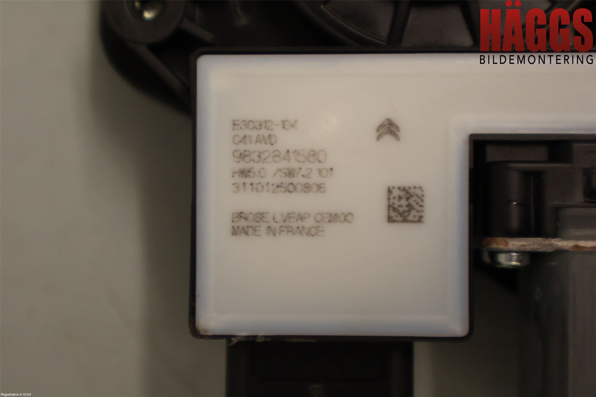 Citroen C4/E-C4 C4X/E-C4X III 21- Fönsterhiss El Kompl