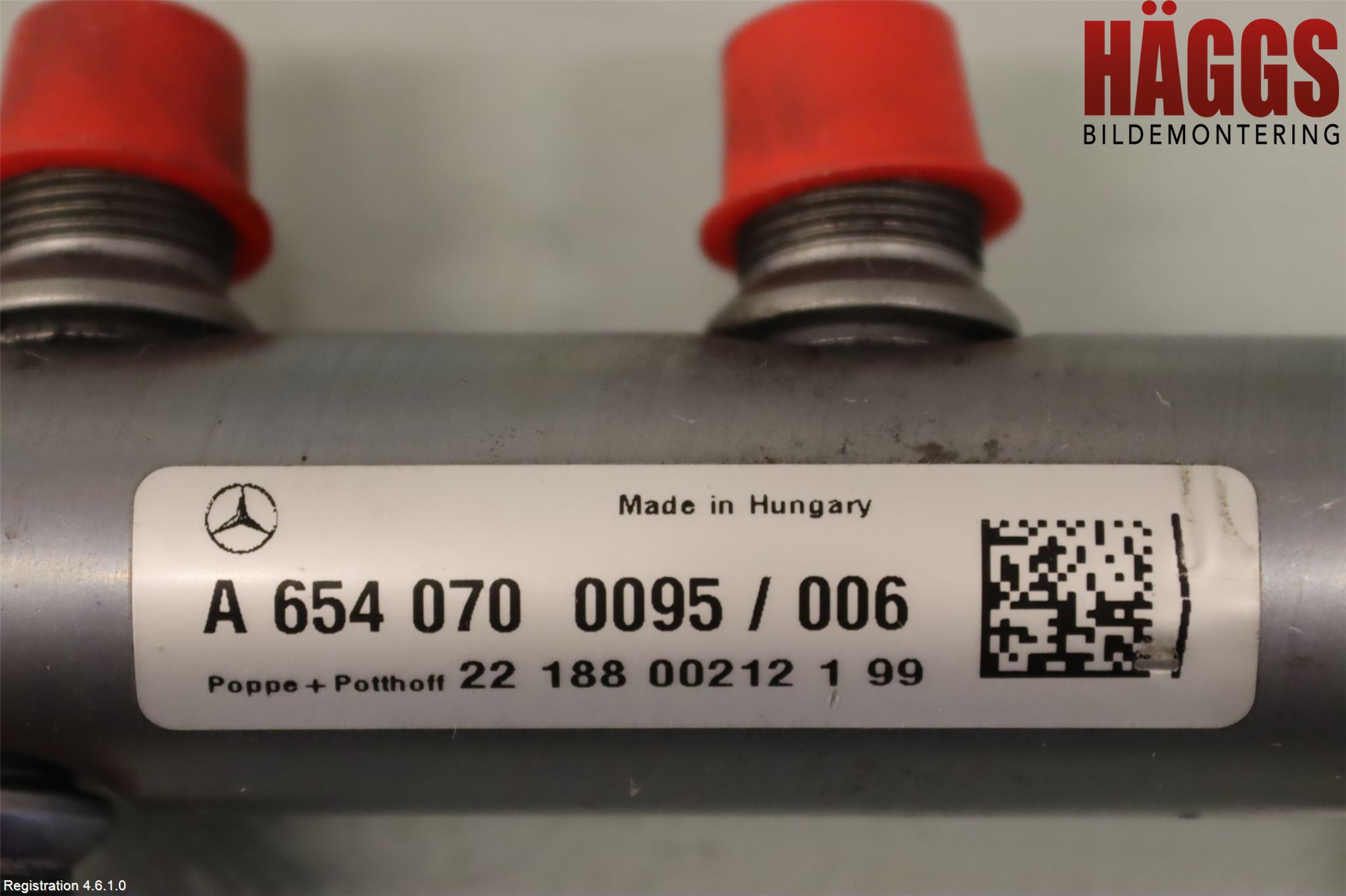Mercedes-Benz MB SPRINTER (W907/W910) 19- Inj. Fuelrail