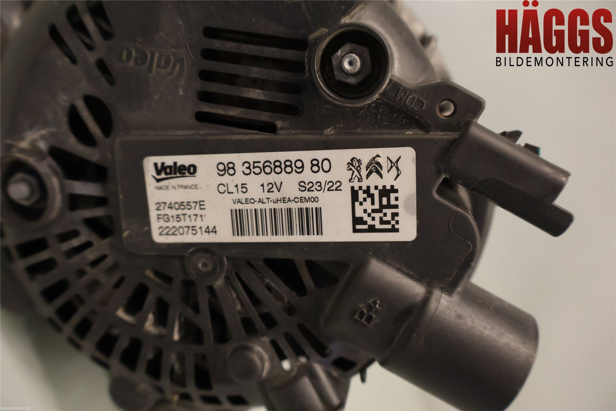 Peugeot 2008/E-2008 20- Generator