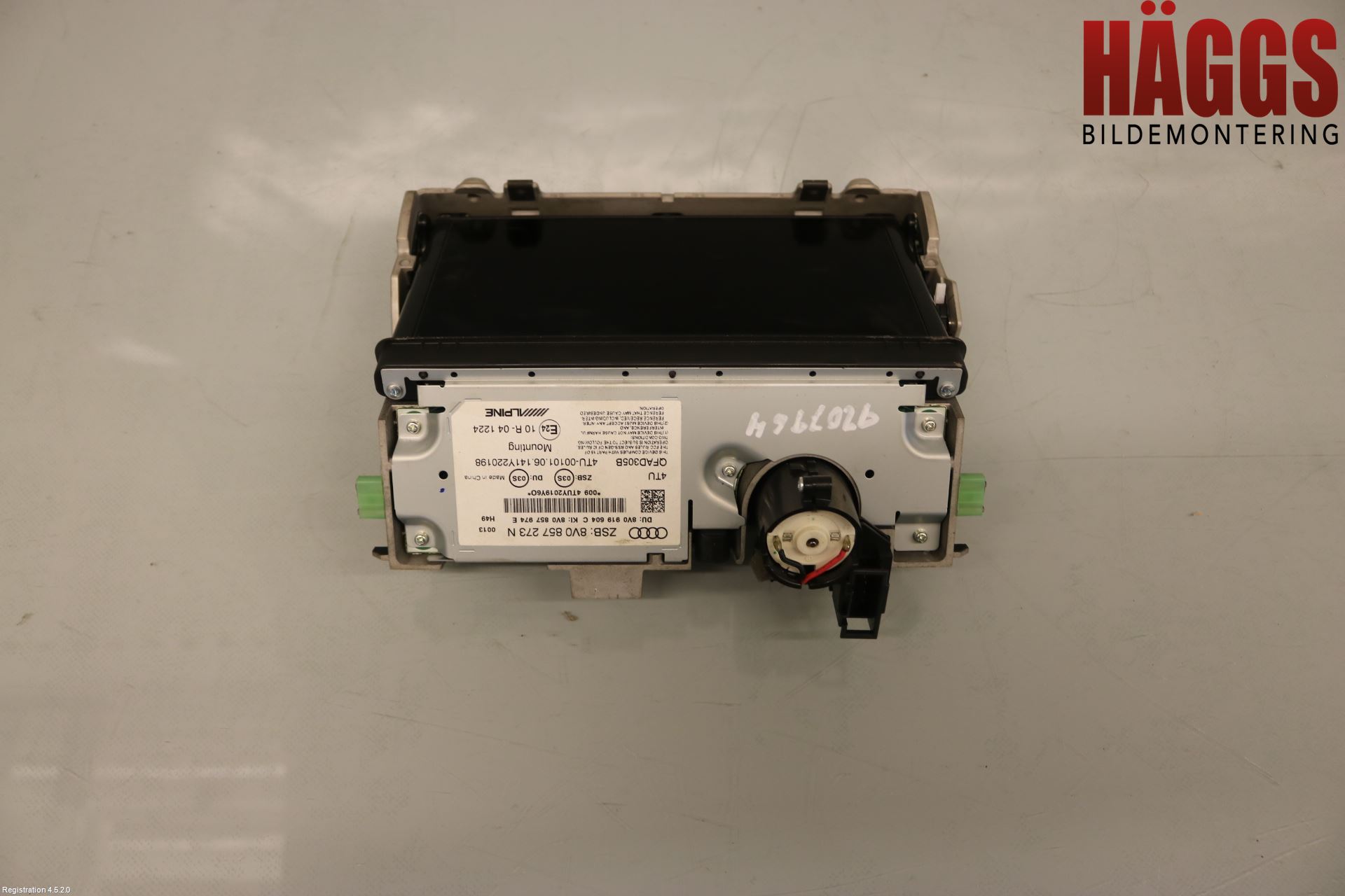 Audi A3/S3 8V 13-20 Bildskärm