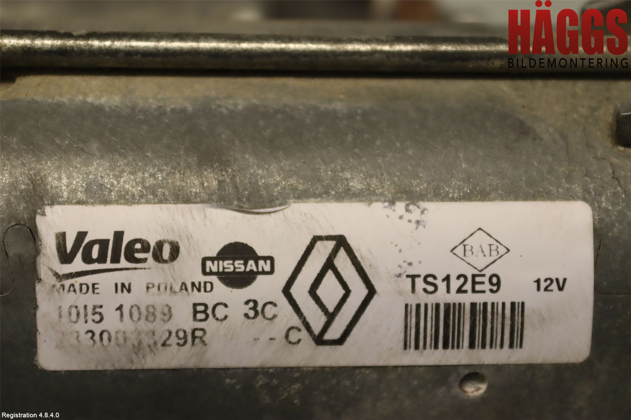 Nissan NV200/NV200 COMBI Startmotor Diesel
