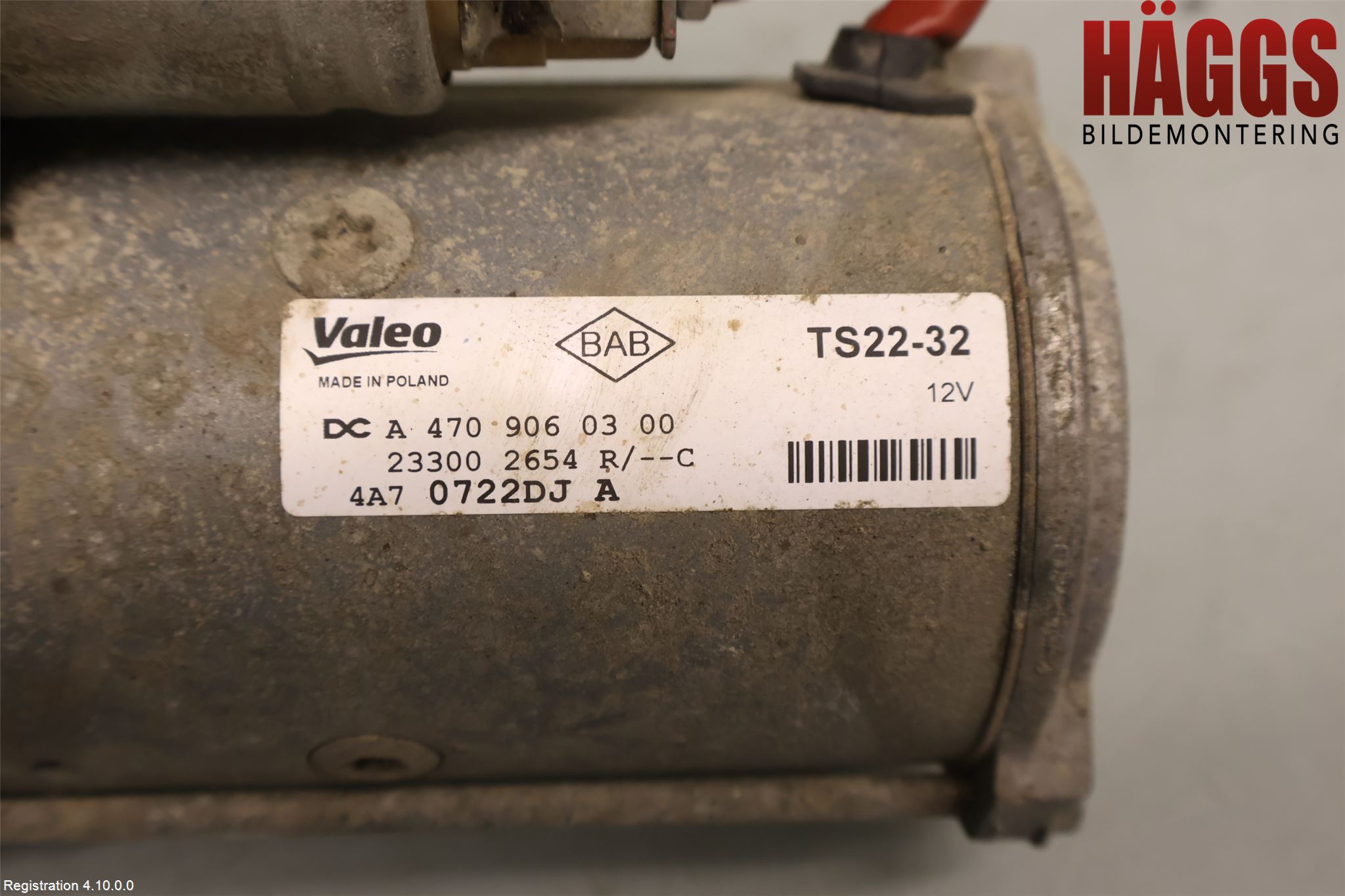 Nissan NAVARA, TREK-1 17-21 Startmotor Diesel