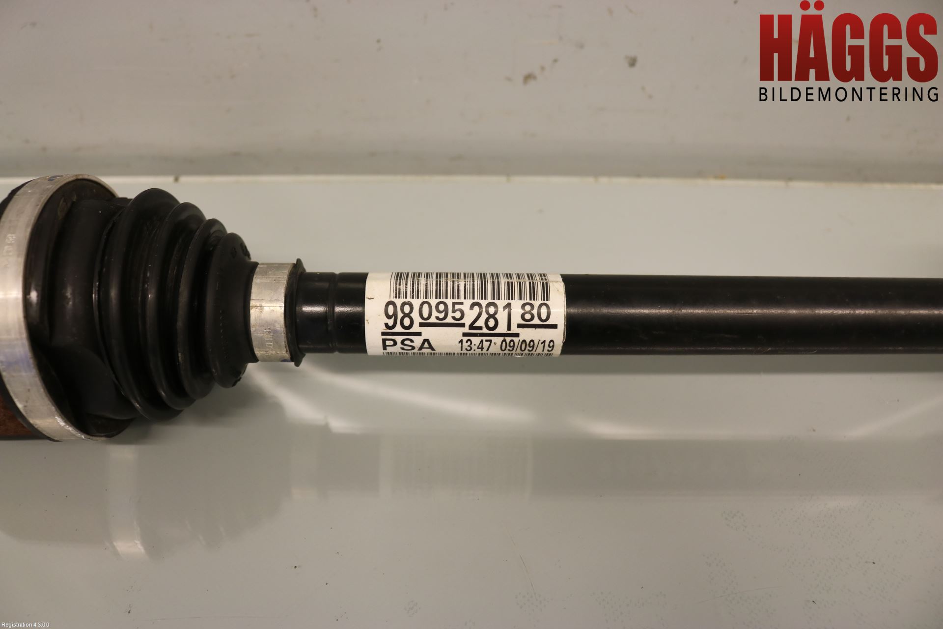 Peugeot 308 14-21 Drivaxel Fram Höger