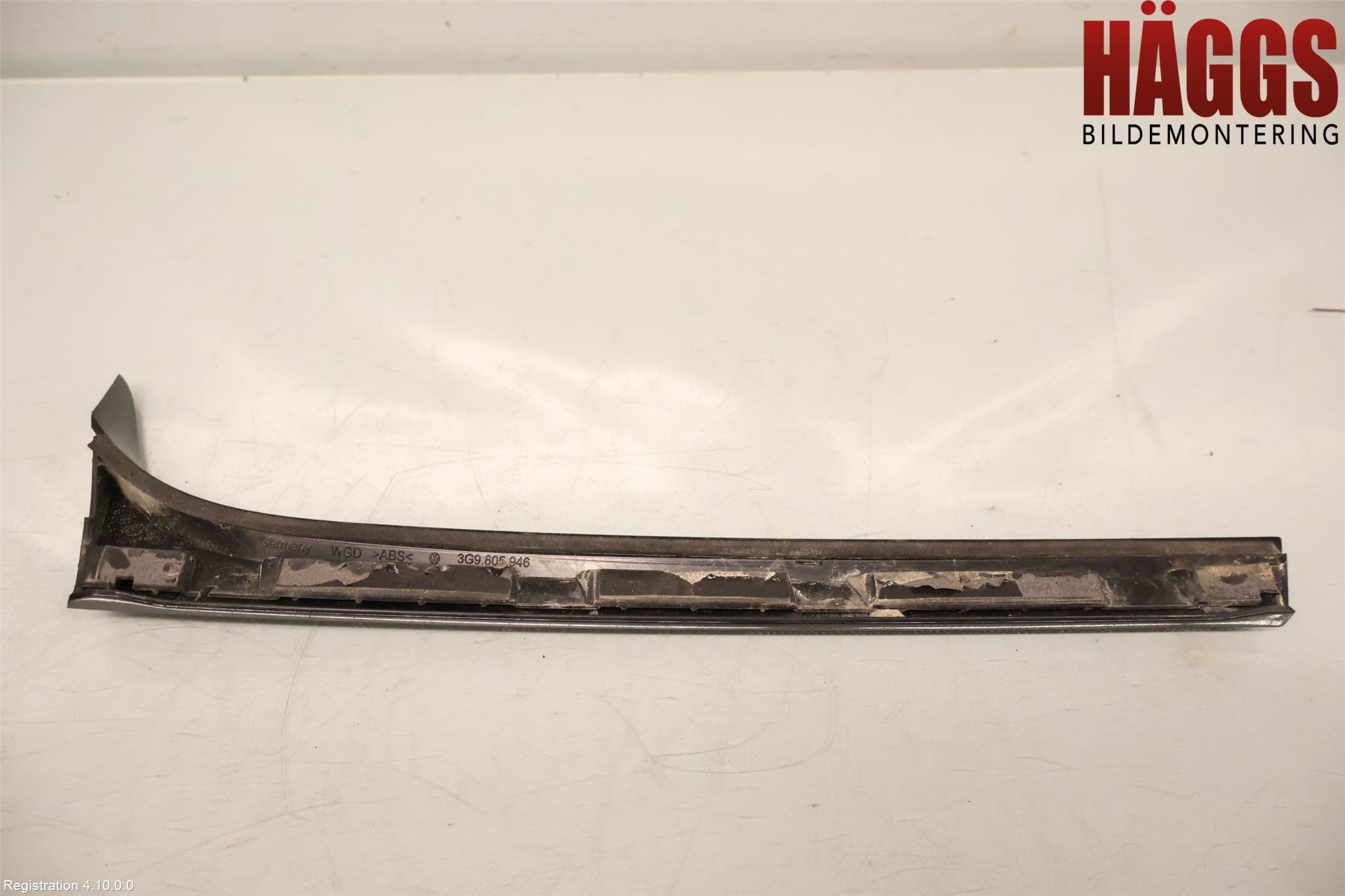 Volkswagen VW PASSAT 15-19 Spoiler Baklucka