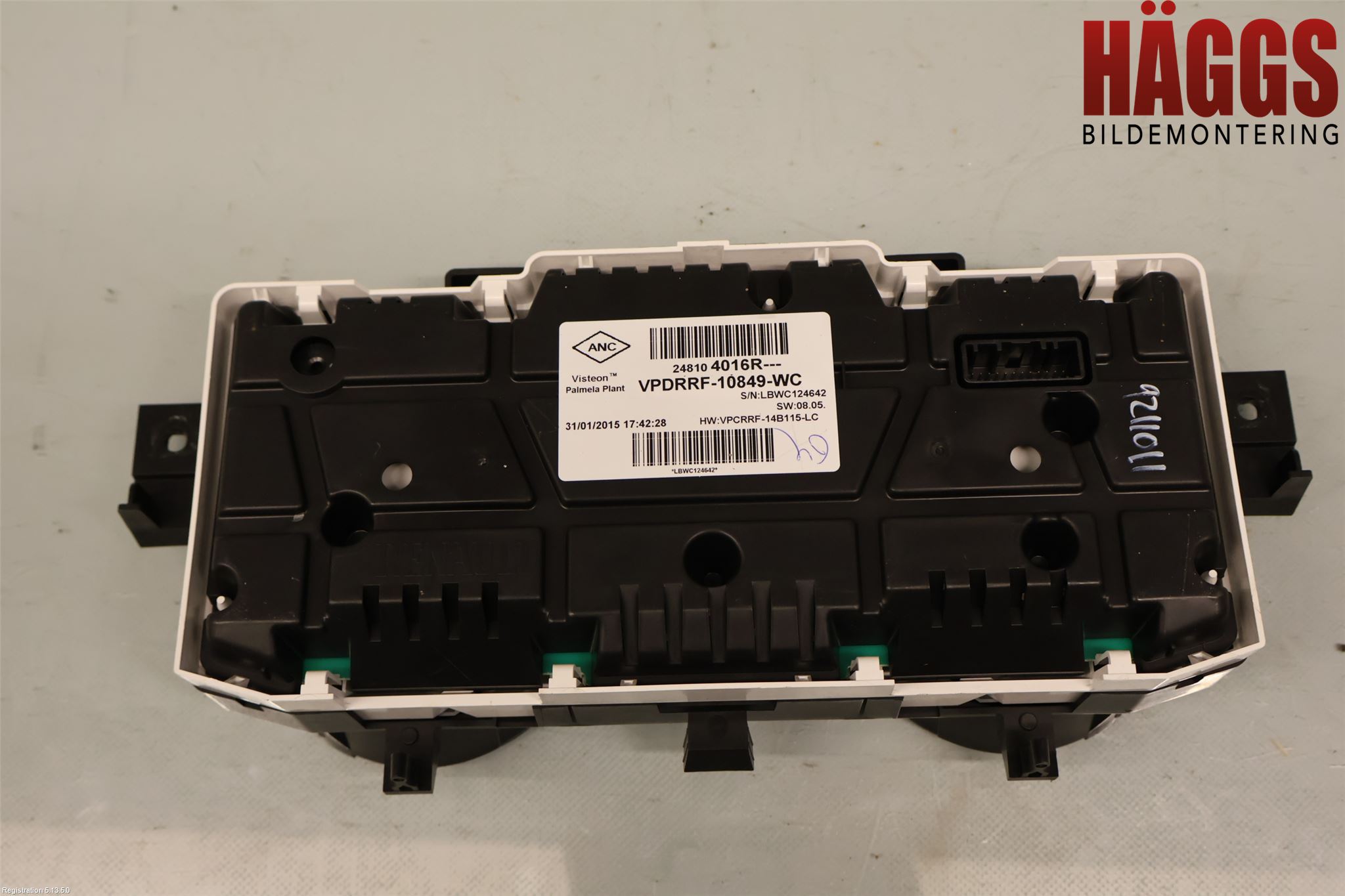 Renault CAPTUR 13-19 Instrument Komb