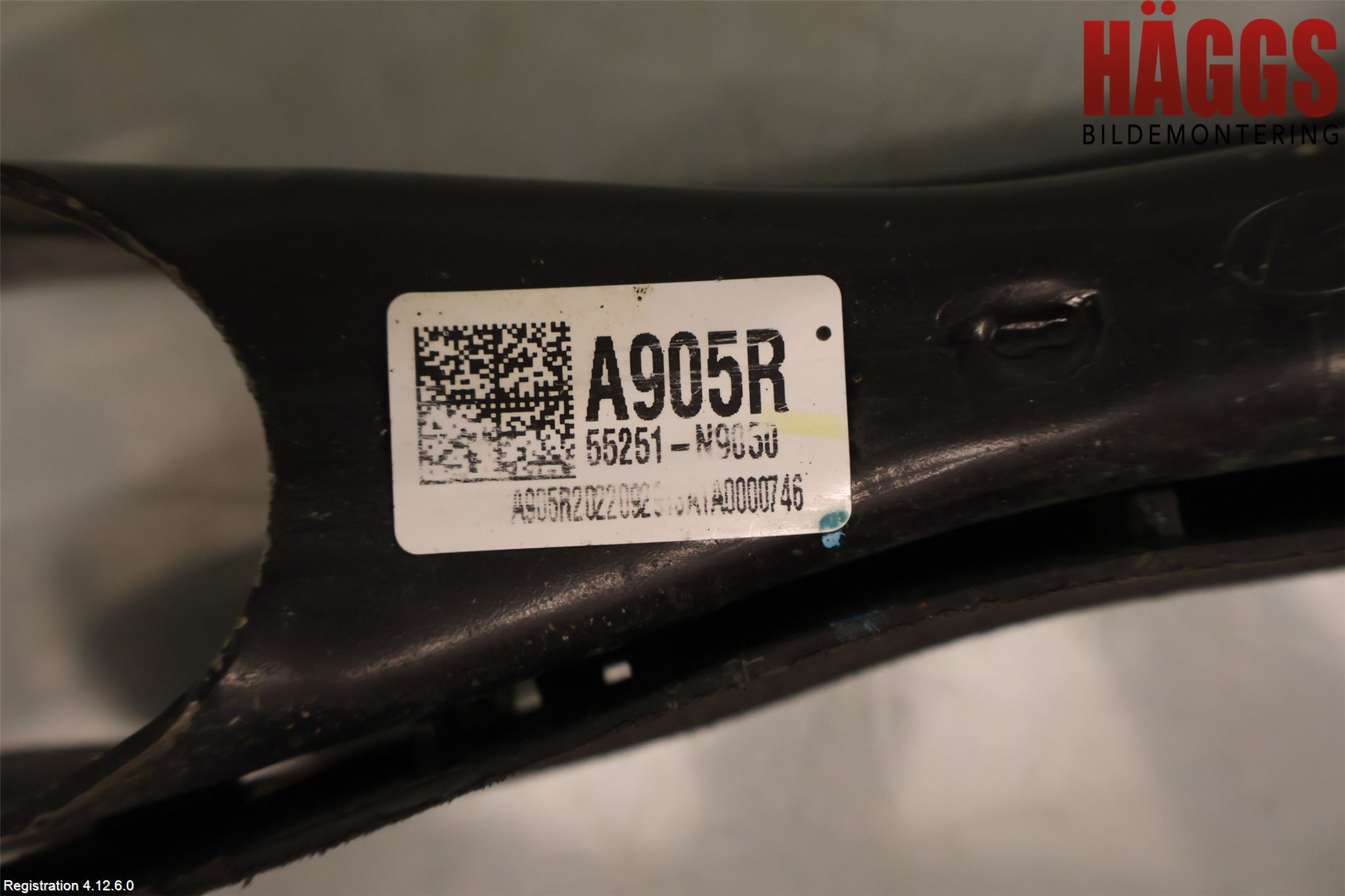 Hyundai TUCSON 05- Bärarm Bak Höger