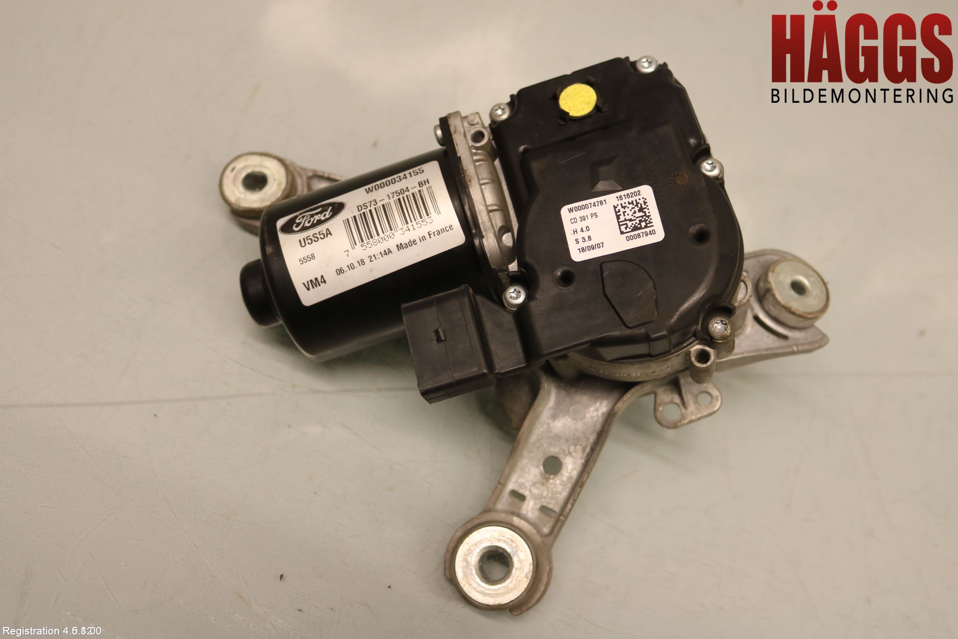 Ford MONDEO 15-22 Torkarmotor Vindruta