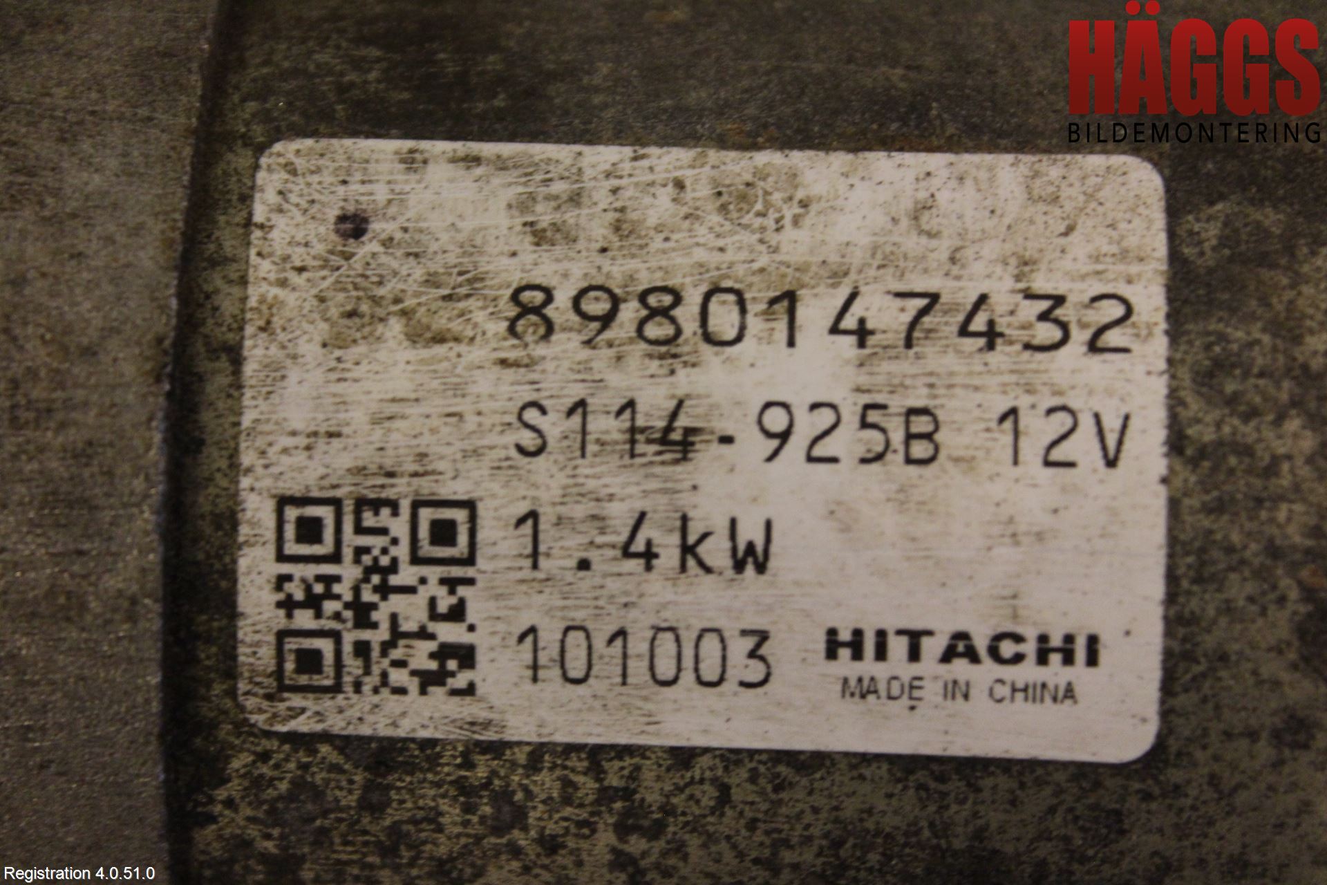 Opel ASTRA J 10-15 Startmotor Diesel