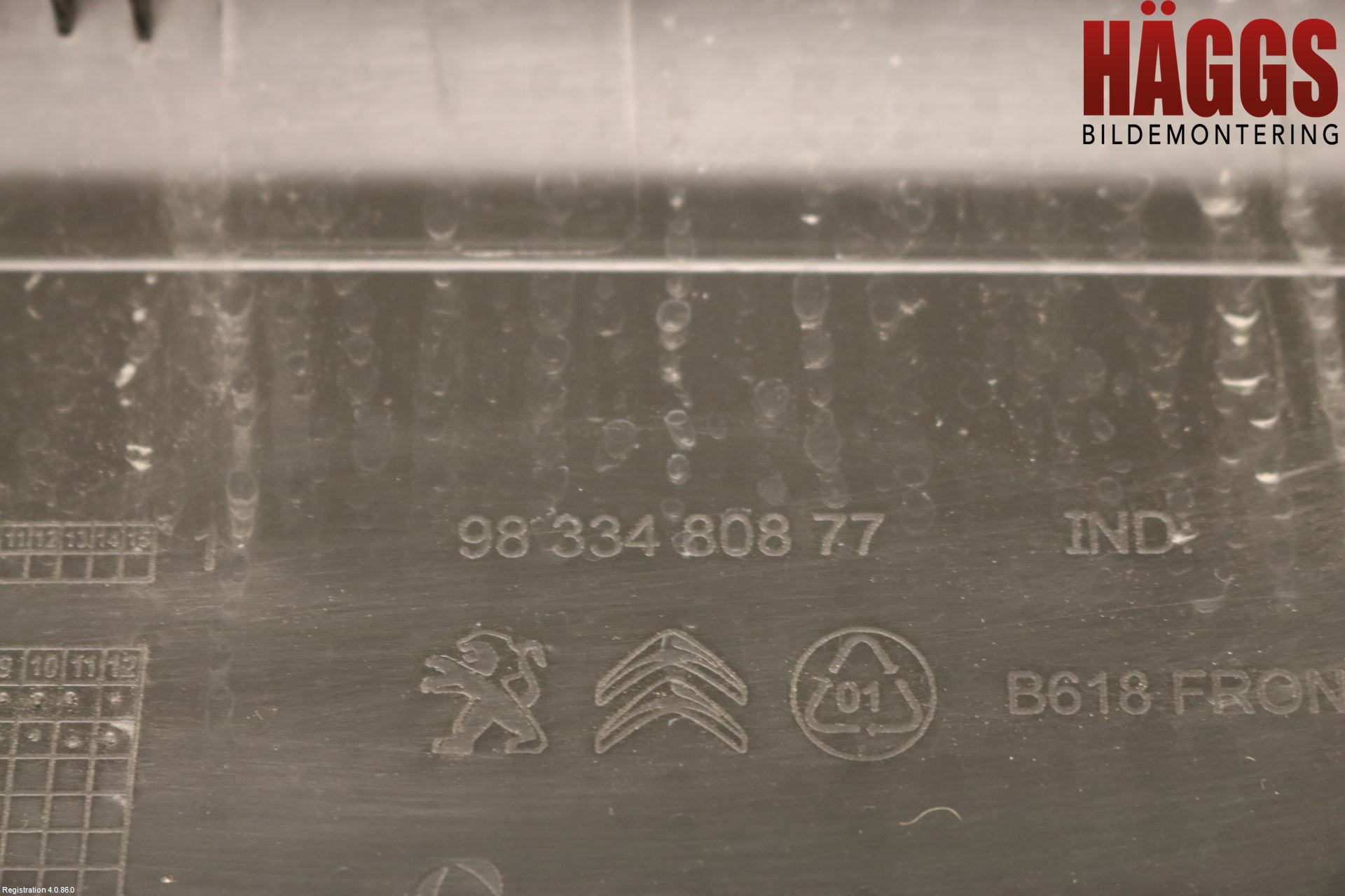 Citroen COTROEN C3 17-24 Dörr Dekorlist Fram Vä