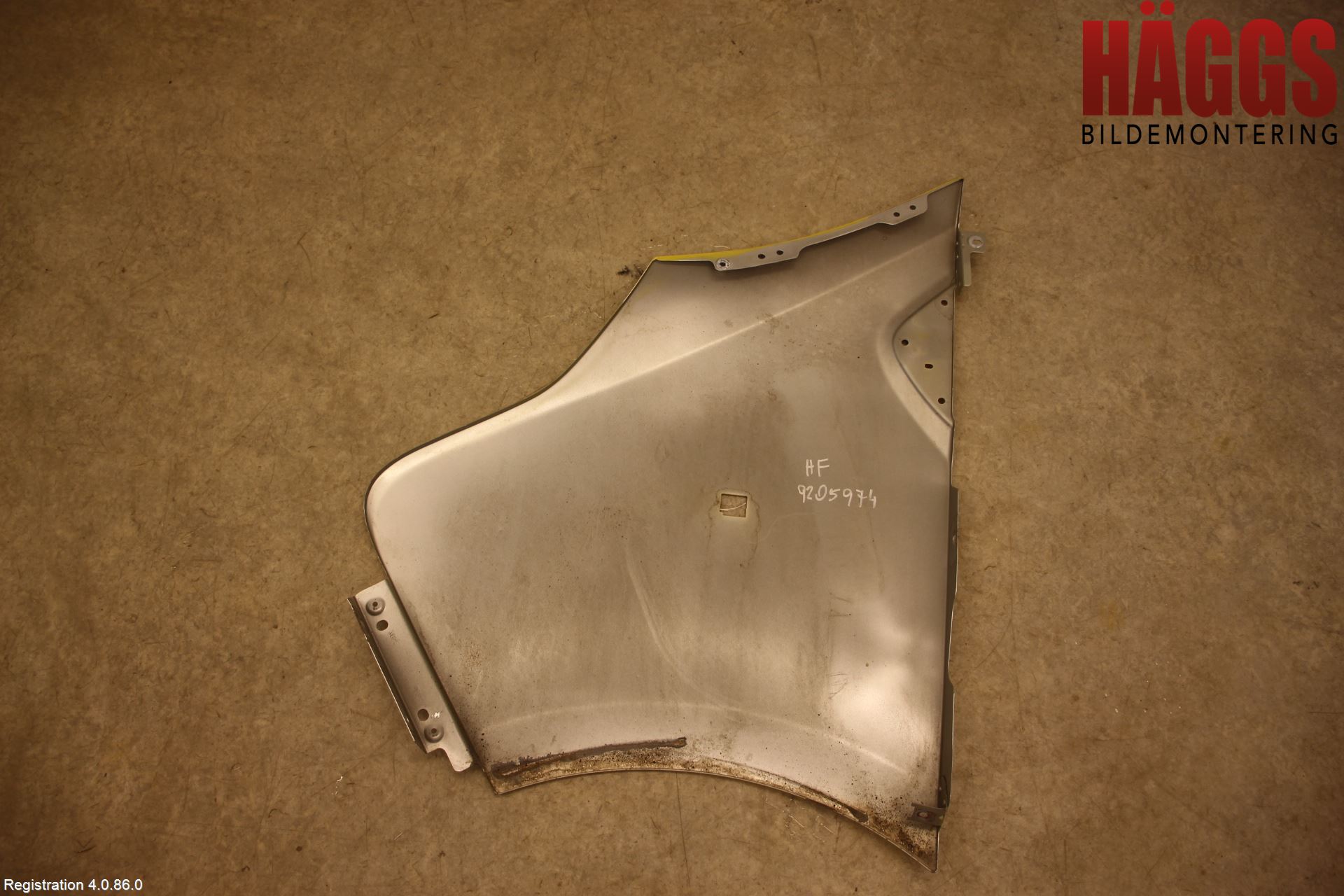 Opel VIVARO 15-19 Skärm Fram Höger