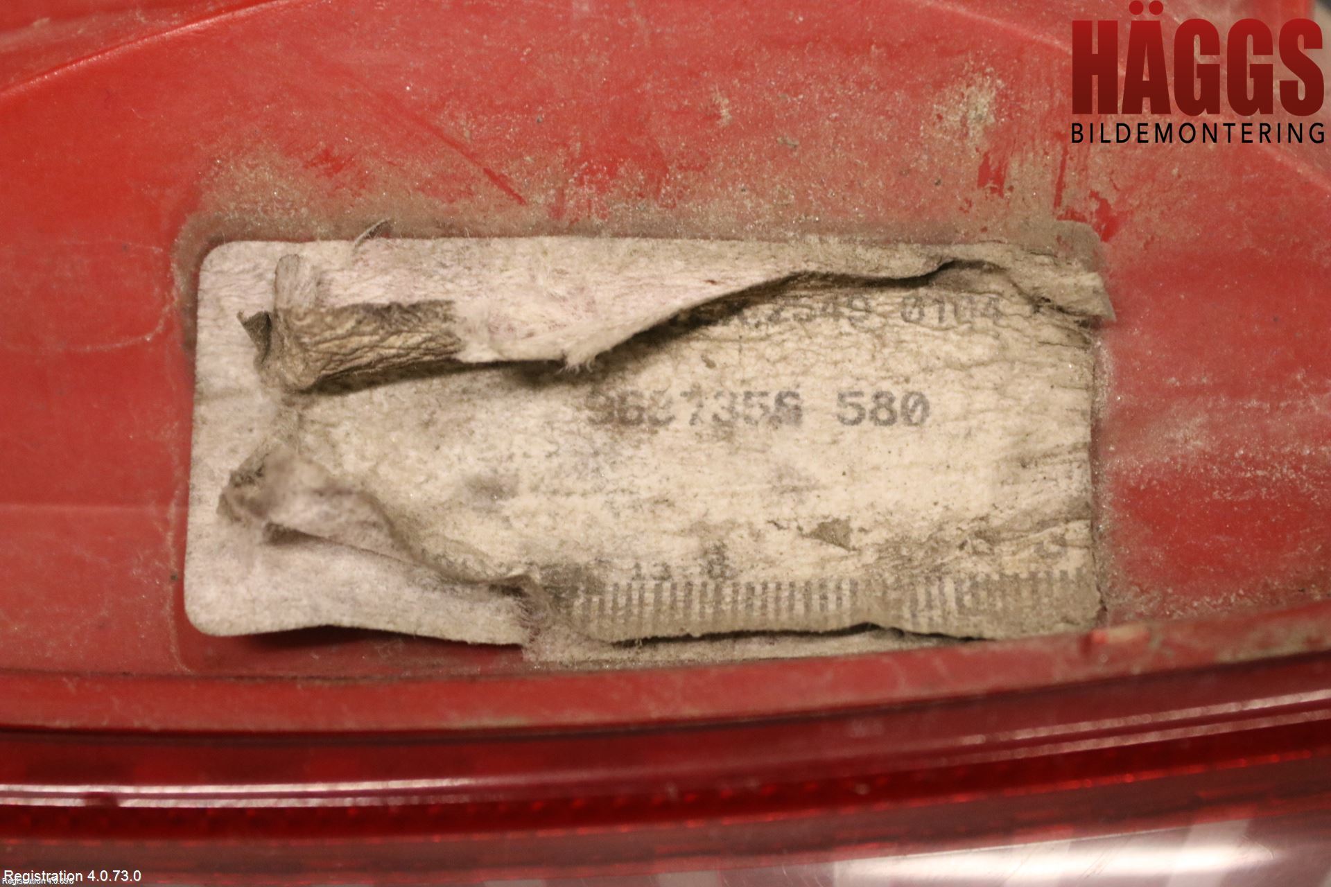 Citroen C5 -04 Bakljus Vänster