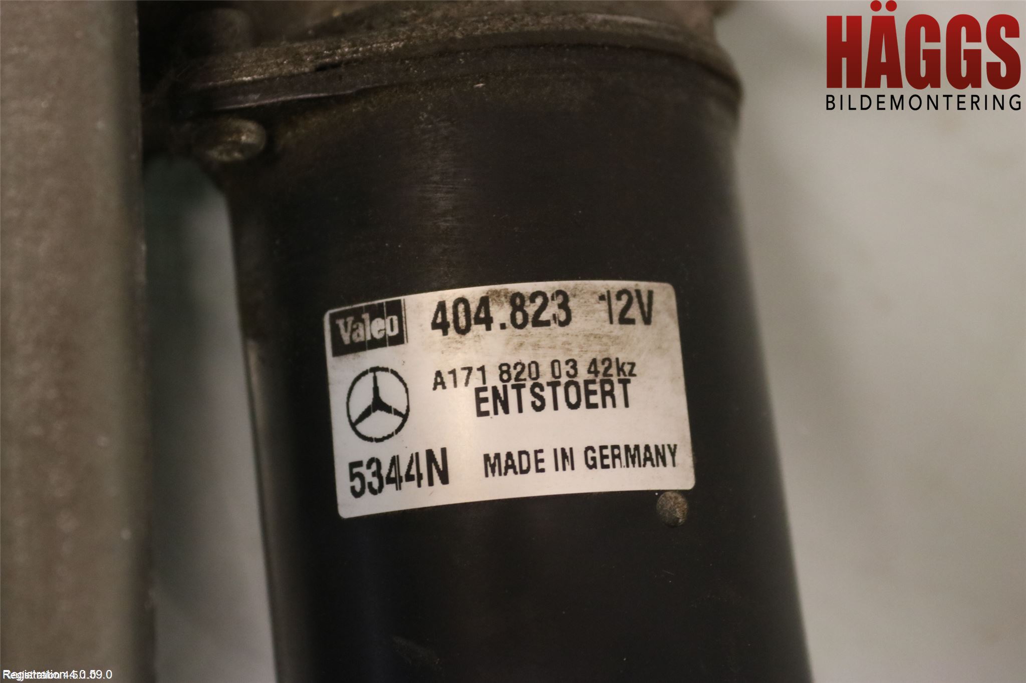 Mercedes-Benz MB SLK 200-350 (R171) 05-11 Torkarmotor Vindruta