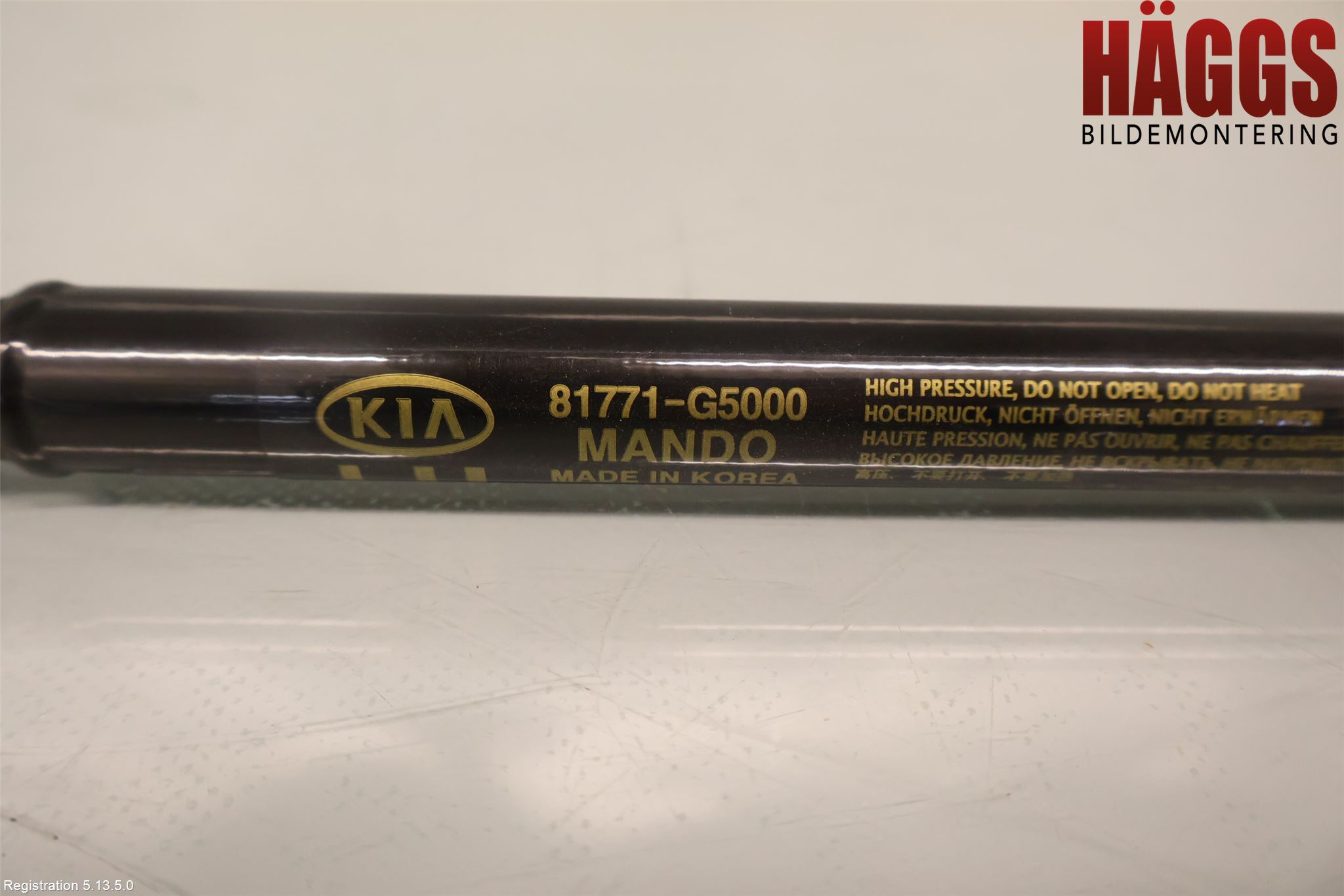 Kia NIRO (DE) 17-22 Gasfjäder Baklucka