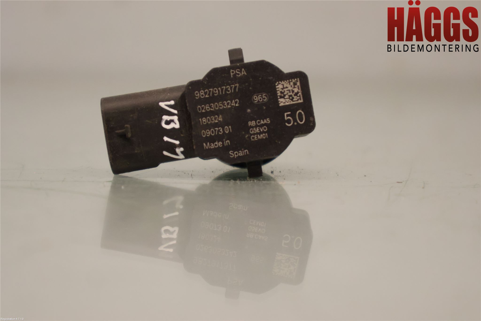 Peugeot 3008 17-24 Parkeringshjälp Backsensor