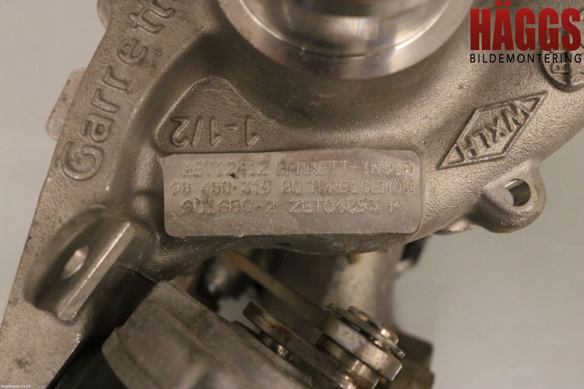 Peugeot 2008/E-2008 20- Turboaggregat