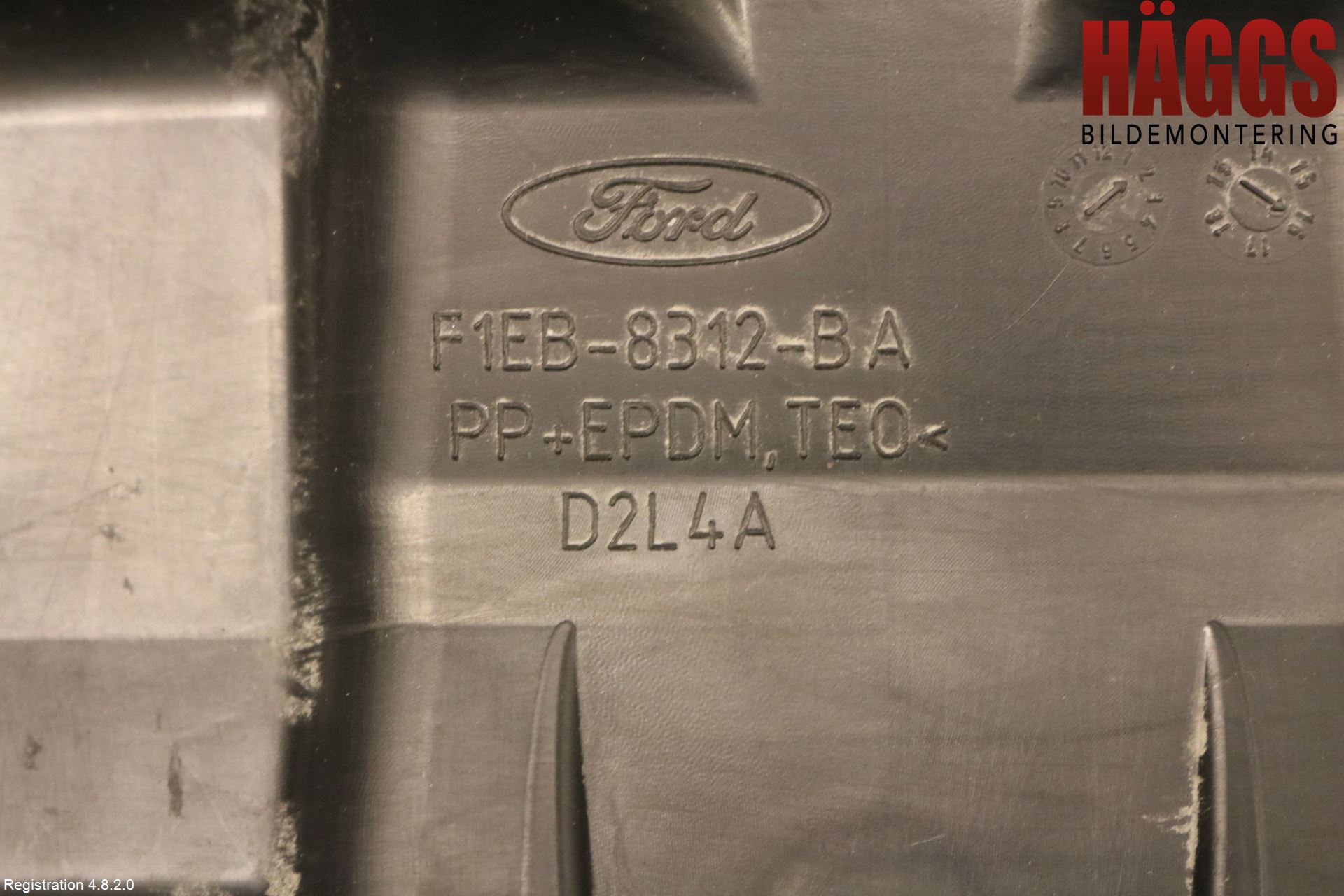 Ford FOCUS 15-18 Deflektor Plåt-Plast Kylning