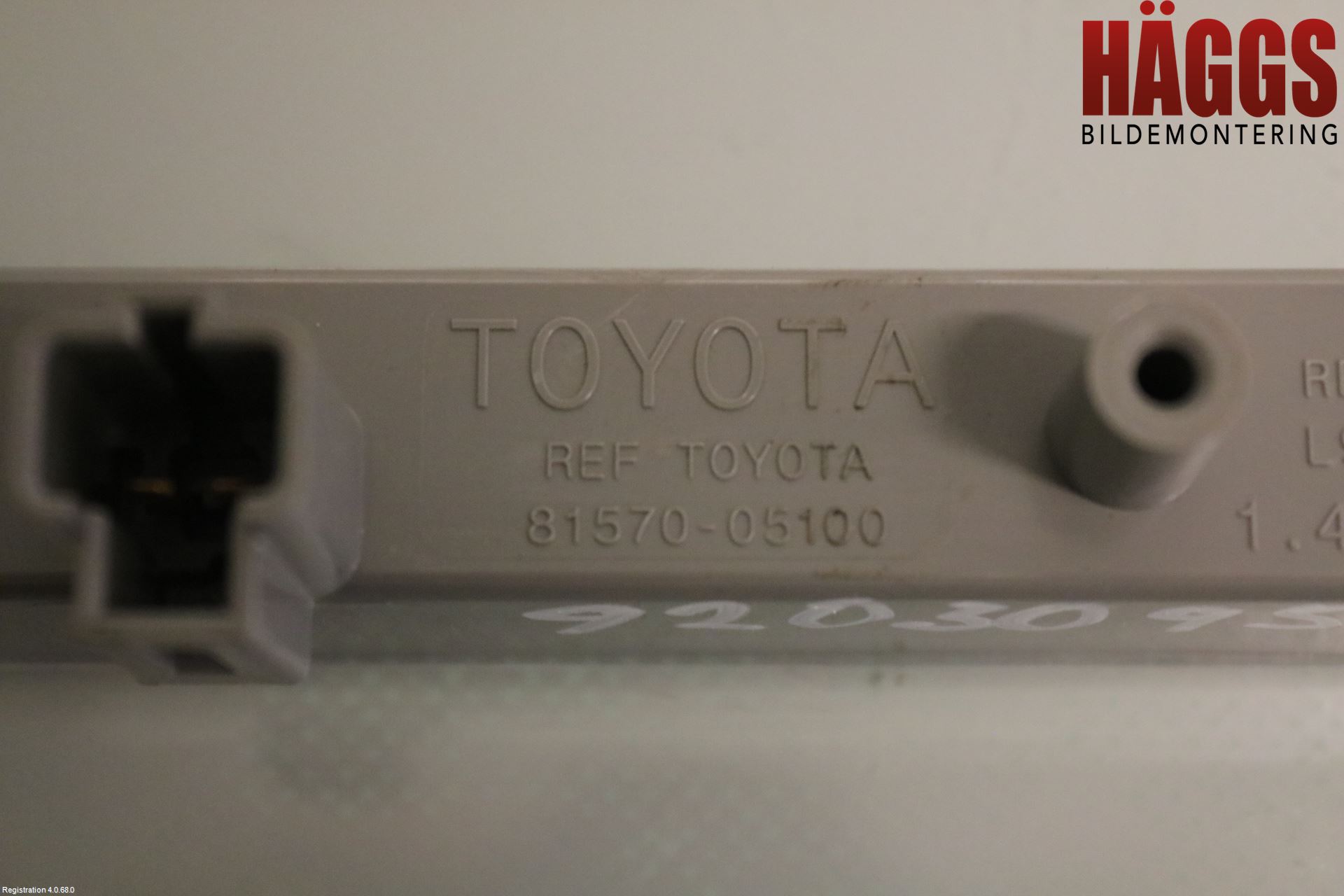 Toyota VERSO 09-18 Bromsljus Bakruta