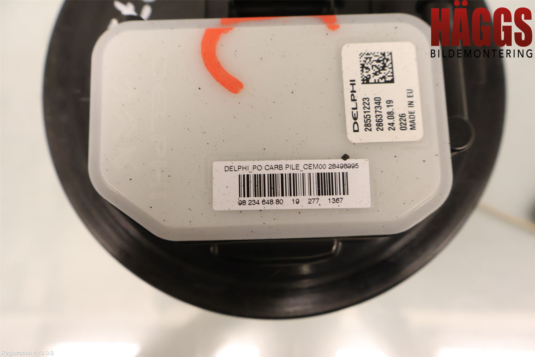 Peugeot 208/E-208 20- Bränslepump El
