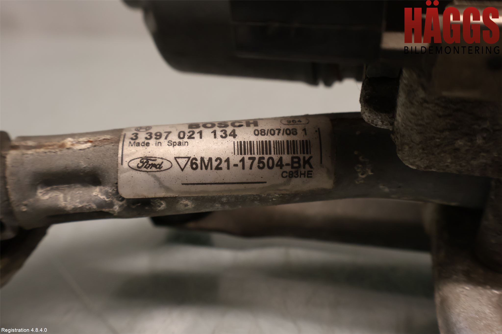 Ford GALAXY 06-15 Torkarmotor Vindruta