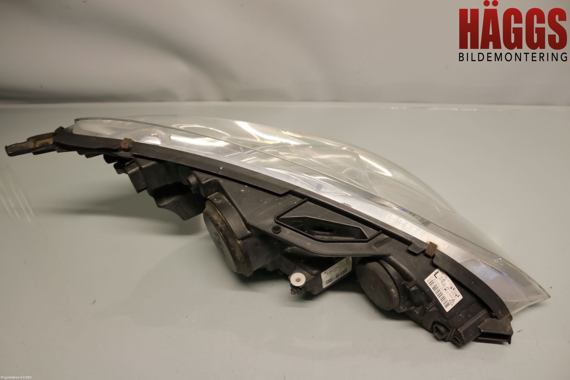 Peugeot 407 Strålkastare Vänster