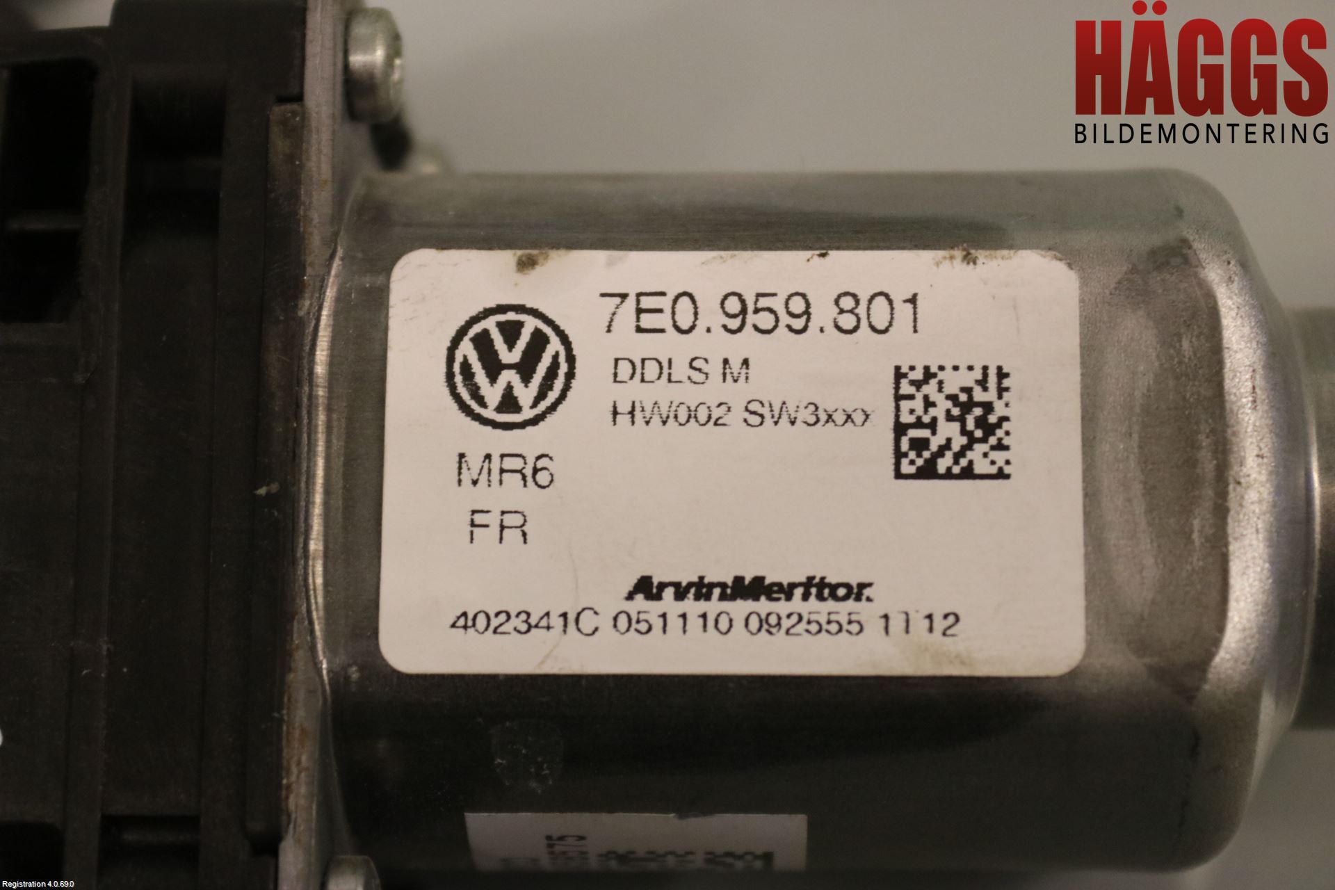 Volkswagen VW TRANSP/CARAVELLE (T5) 04-15 Fönsterhissmotor