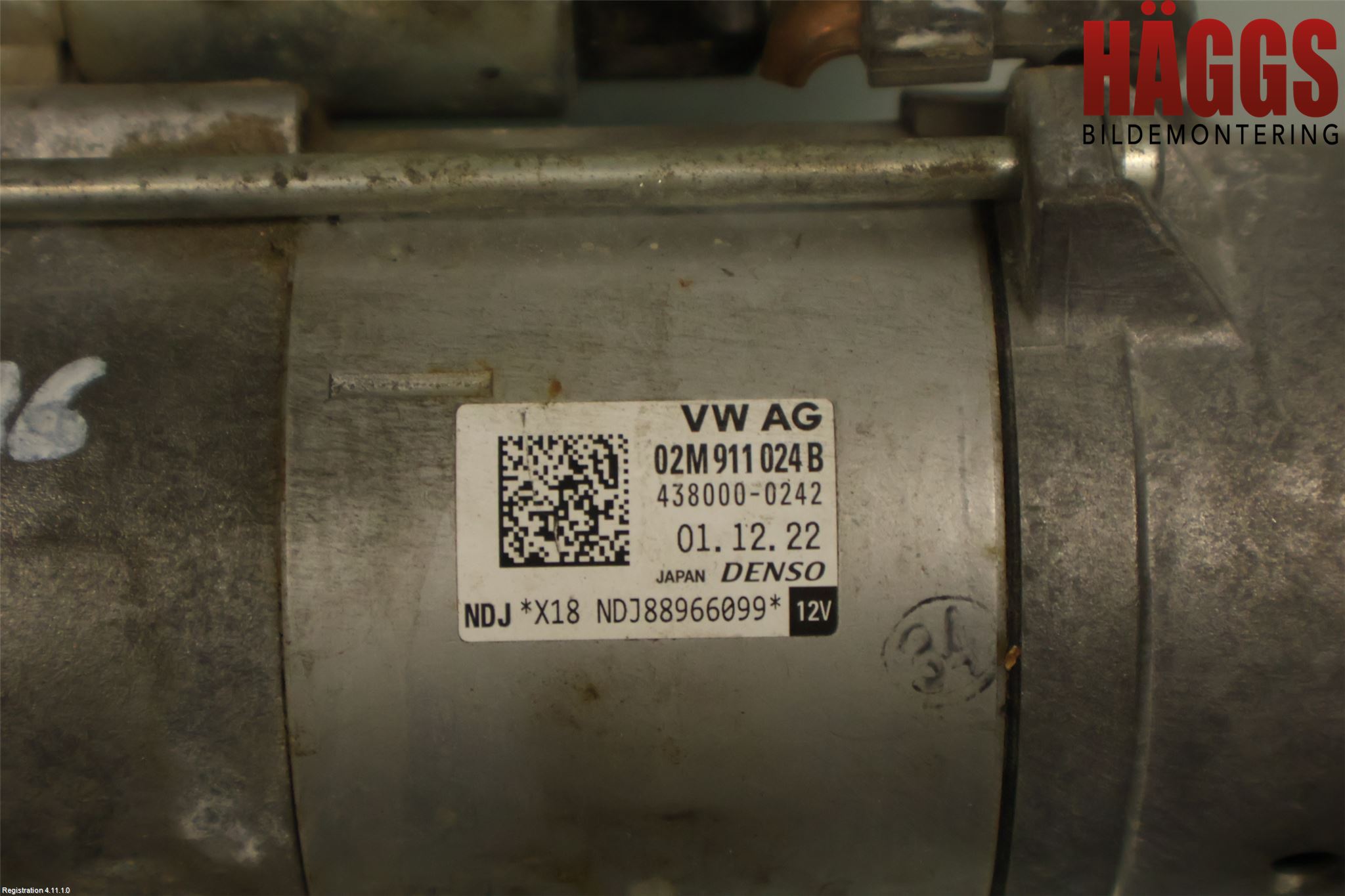 Volkswagen VW CADDY 21- Startmotor Diesel