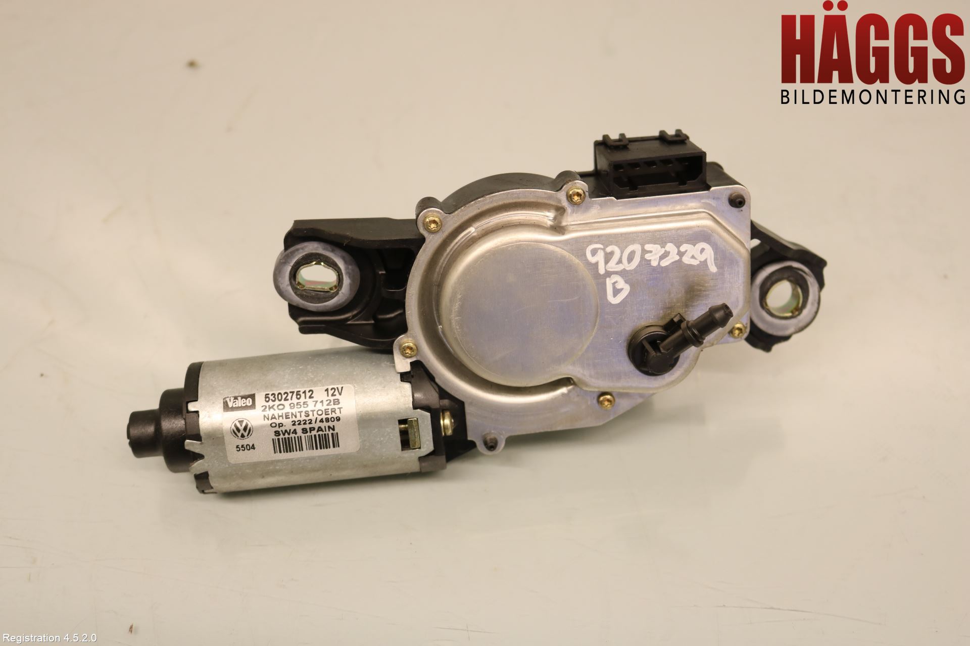 Volkswagen VW CADDY      04-10 Torkarmotor Baklucka