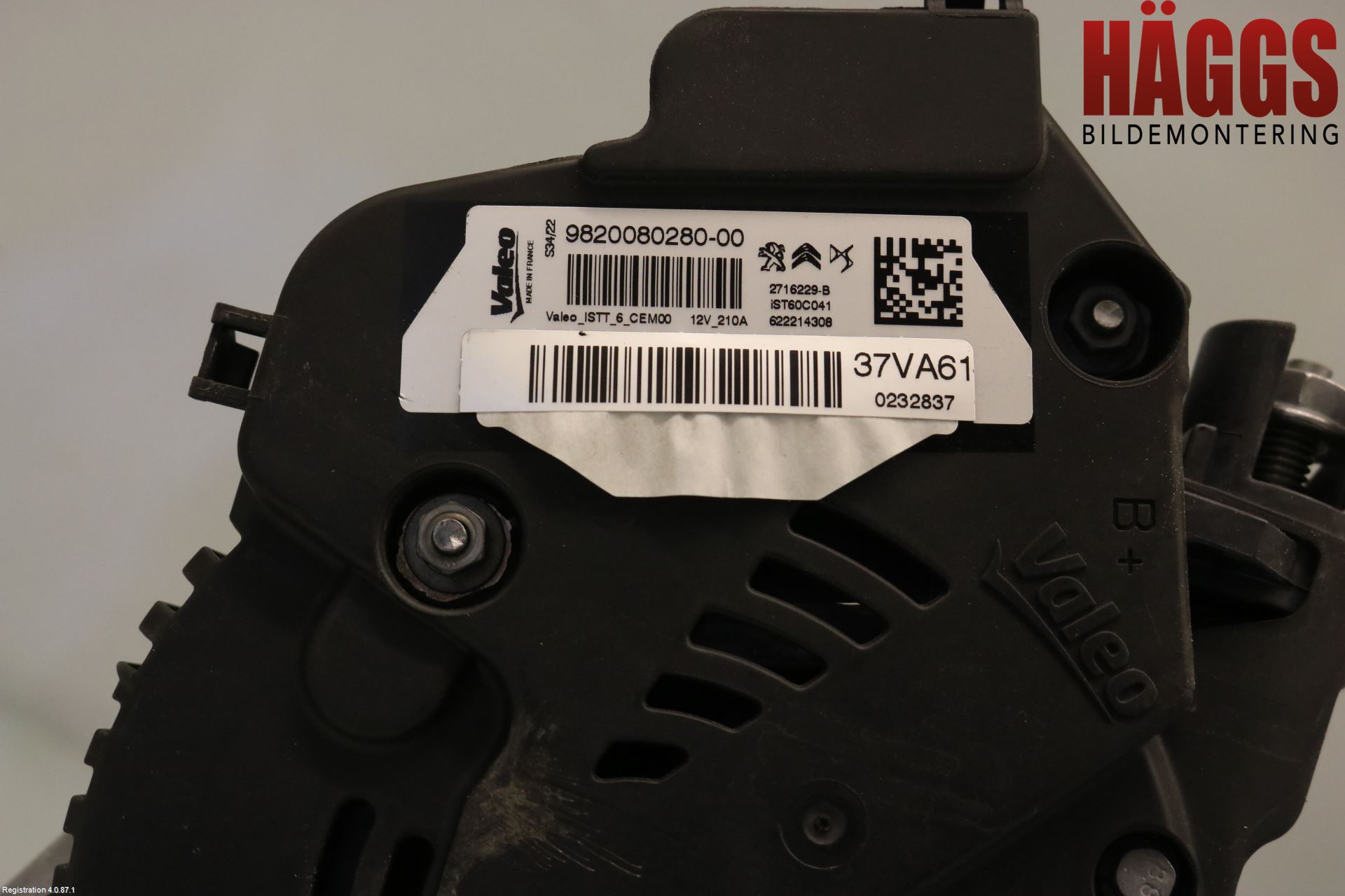 Peugeot 508 19- Generator