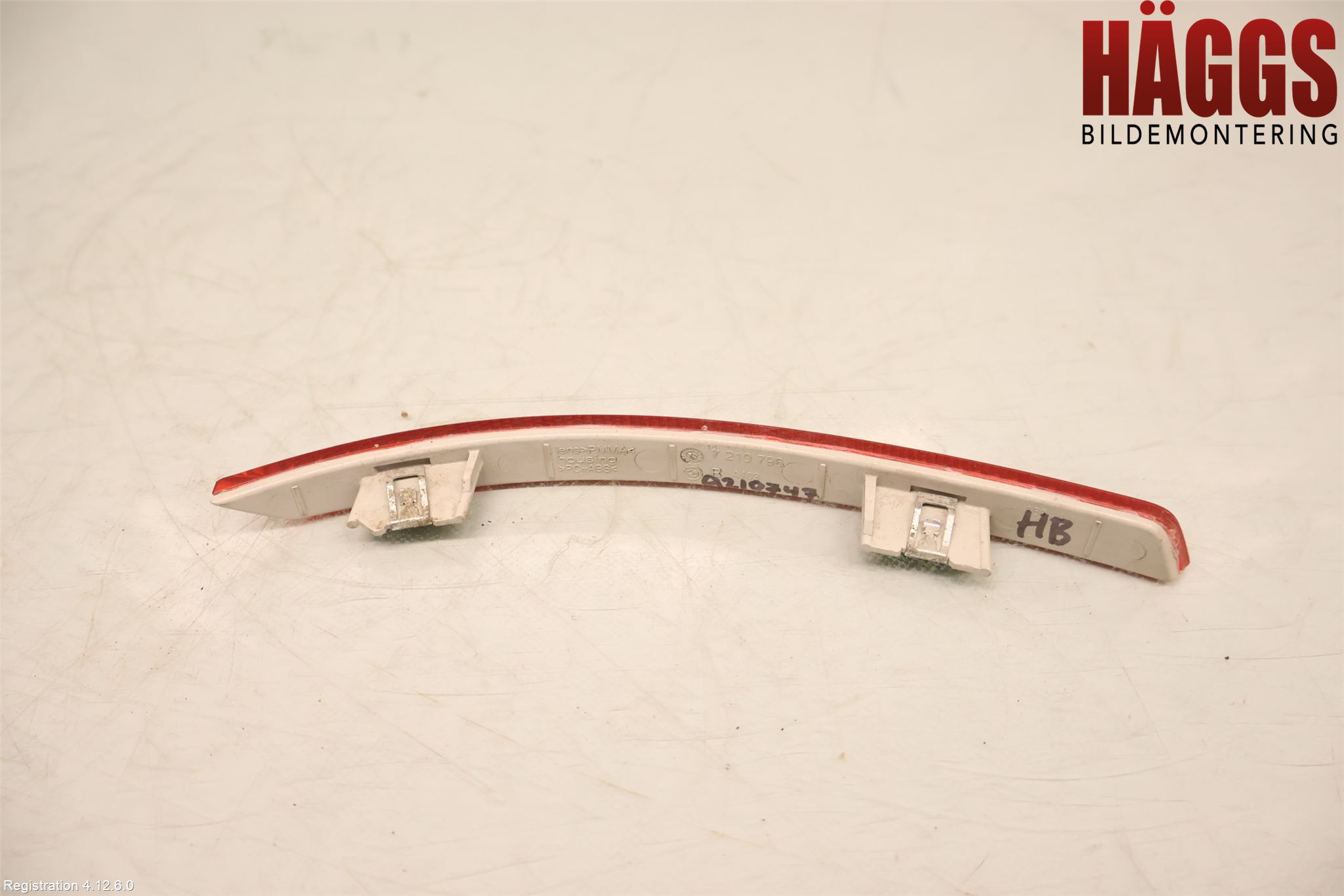 BMW 5 F10/F11/F18 09-17 Dimljus/Reflex Bak