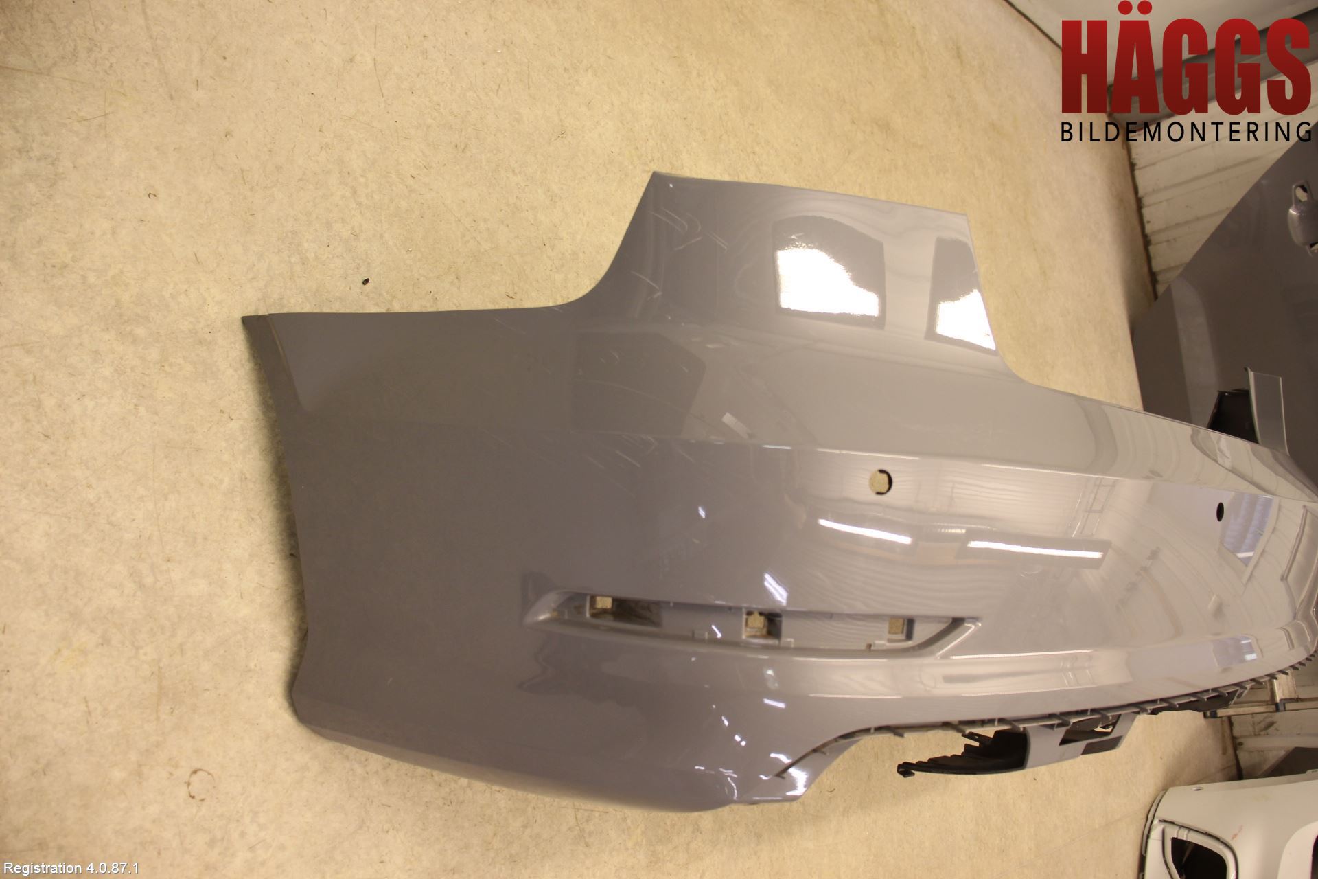 Audi A3/S3 8V 13-20 Stötfångarbeklädnad Bak