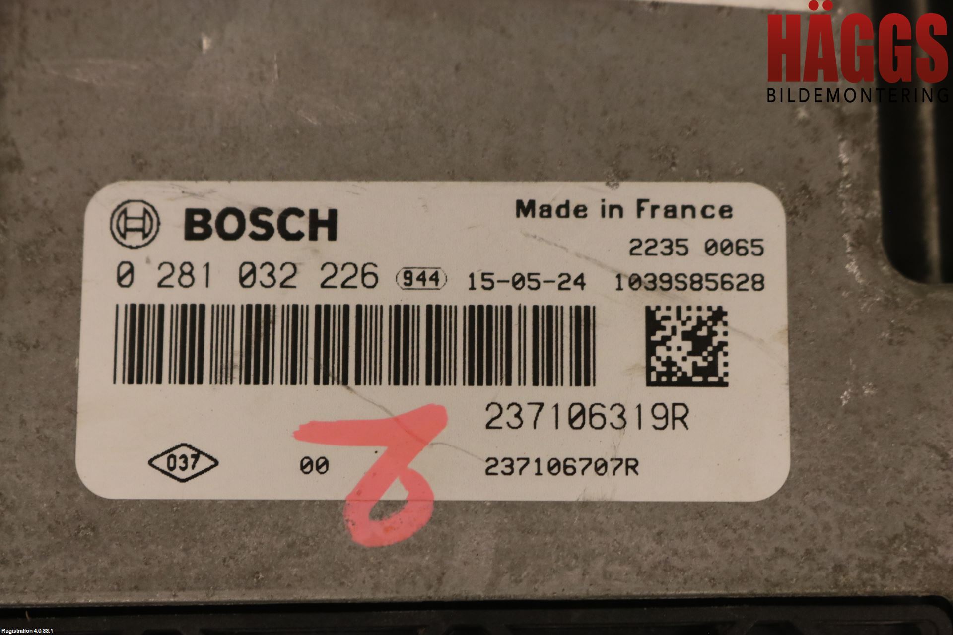 Renault KADJAR 15- Styrenhet Inspump Diesel