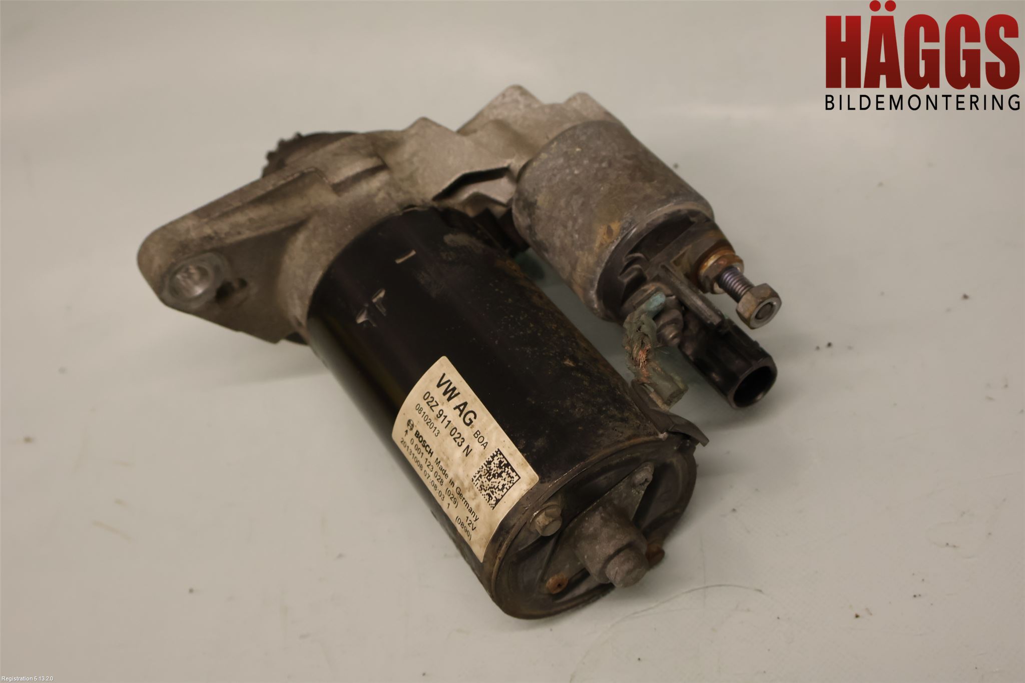 Volkswagen VW TRANSP/CARAVELLE (T5) 04-15 Startmotor Diesel