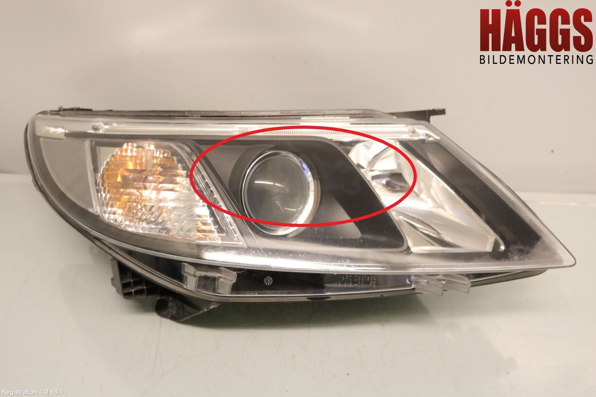 Saab 9-3 VER2/VER3 08-15 Strålkastare Höger