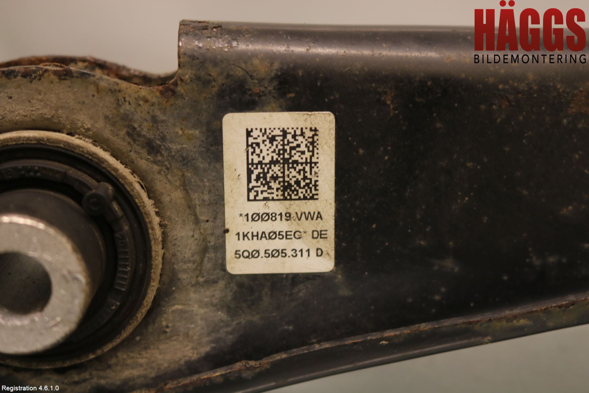 Volkswagen VW GOLF / E-GOLF VII 13-20 Bärarm Bak Höger